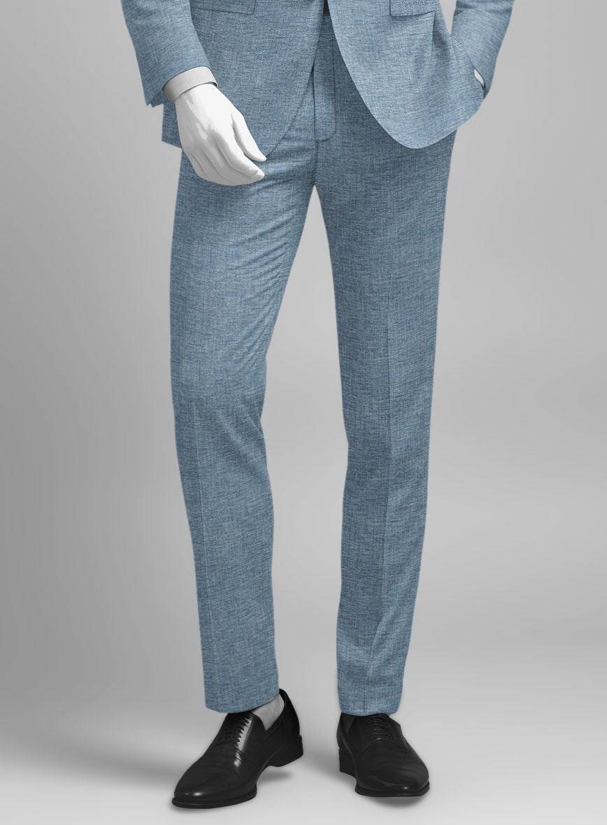 StudioSuits Italian Wool Cotton Silk Zelora Pants - view 2