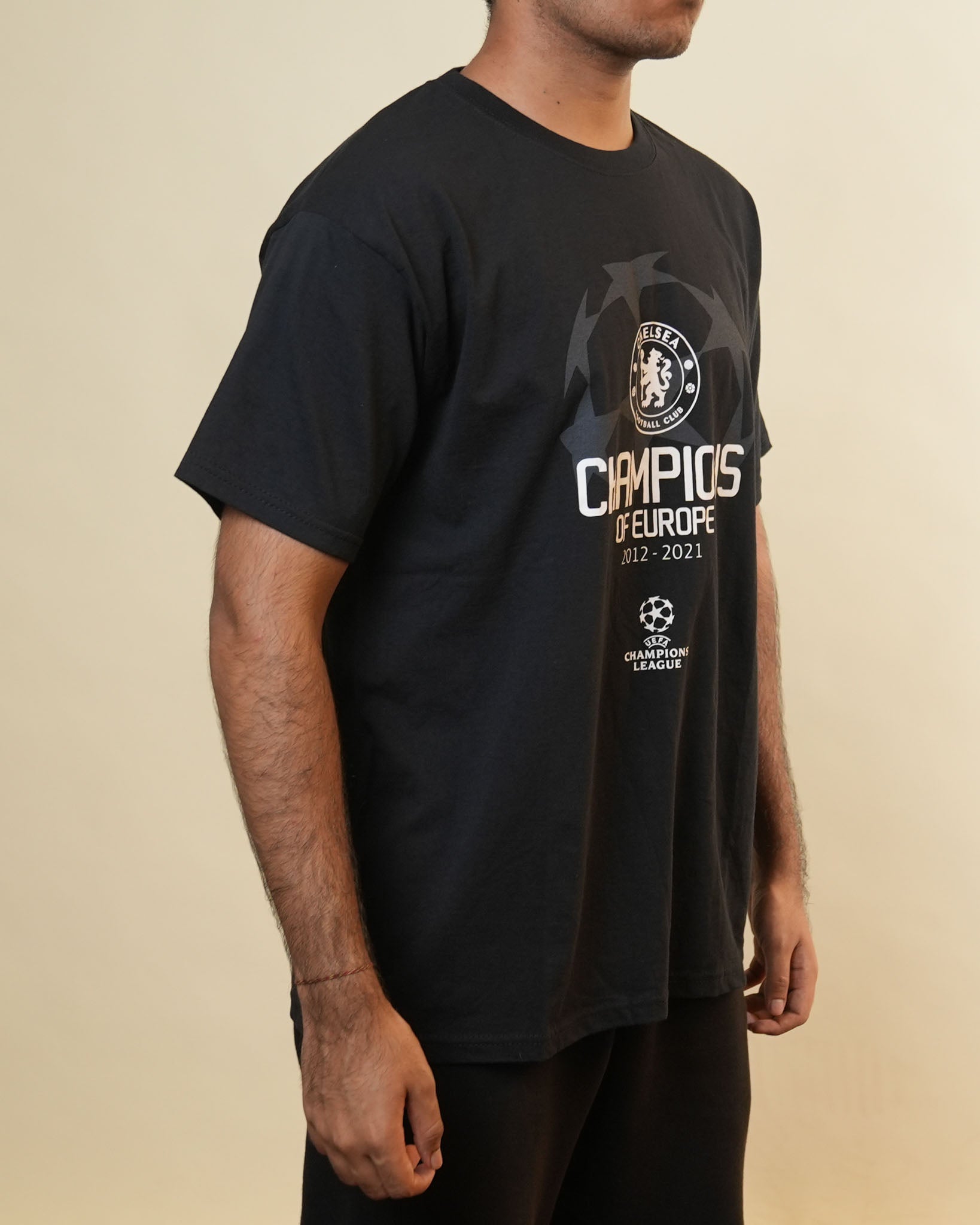 Chelsea Champions League Black Tshirt - view 2