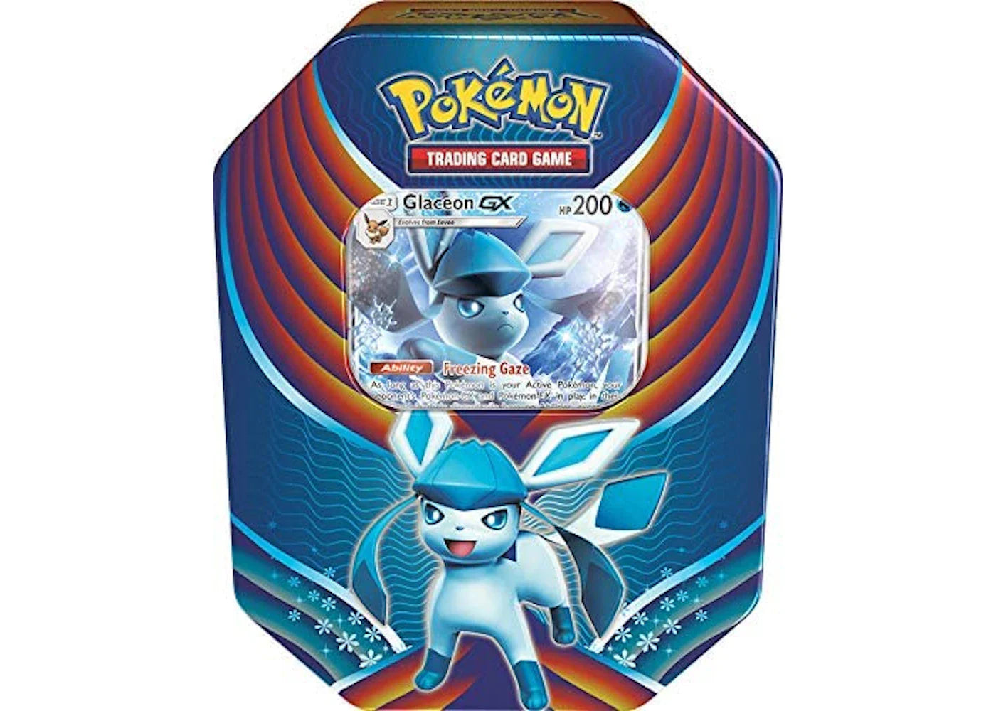 Pokémon 2018 Pokemon TCG Evolution Celebration Tin Glaceon GX