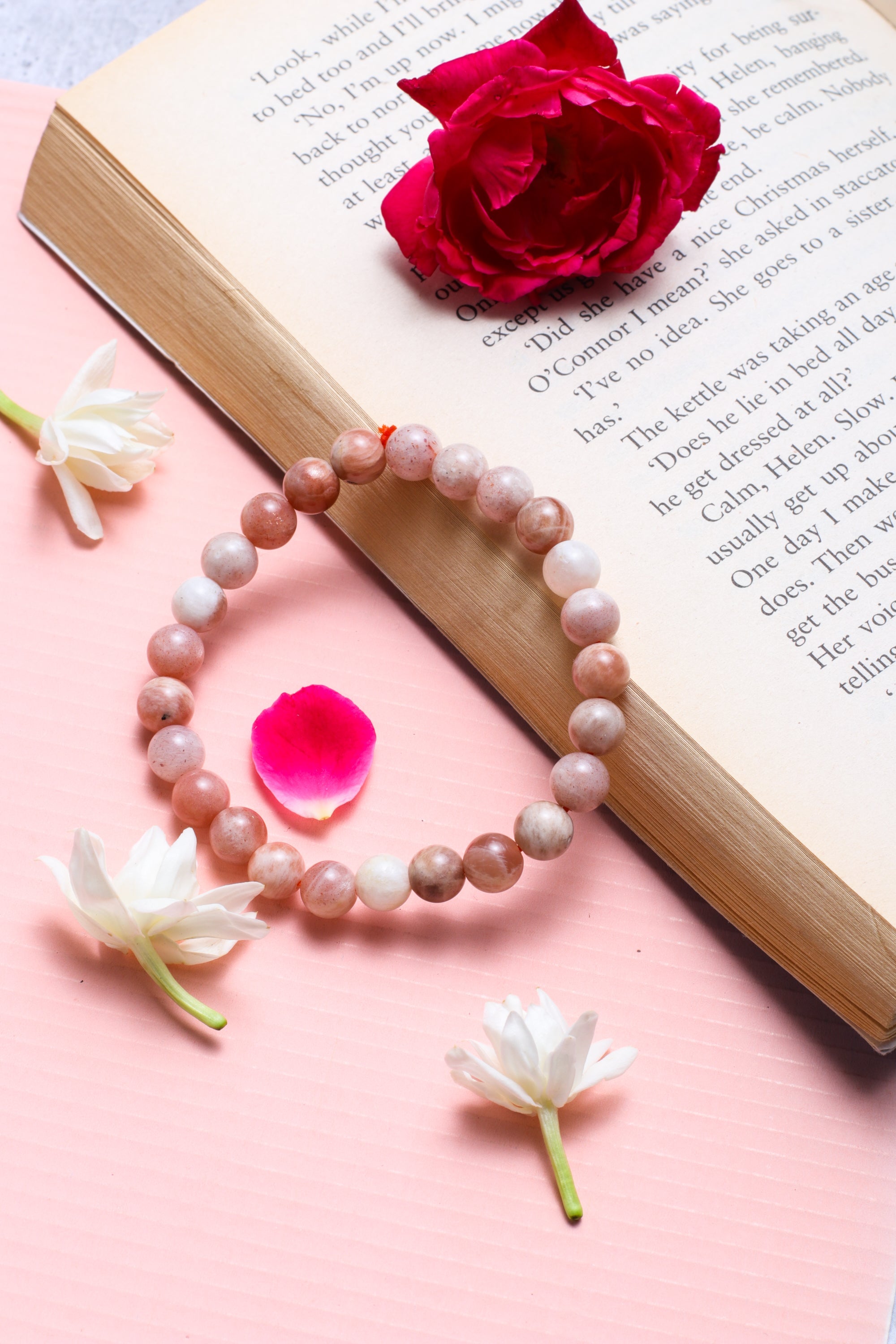 Studio Vaidik Peach Moonstone Bracelet - view 2
