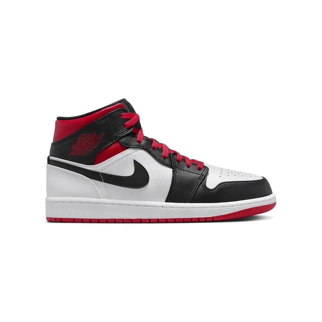 Sneakers white gym – Air Jordan 1 Mid Sneakers White / Gym Red / Black Sale