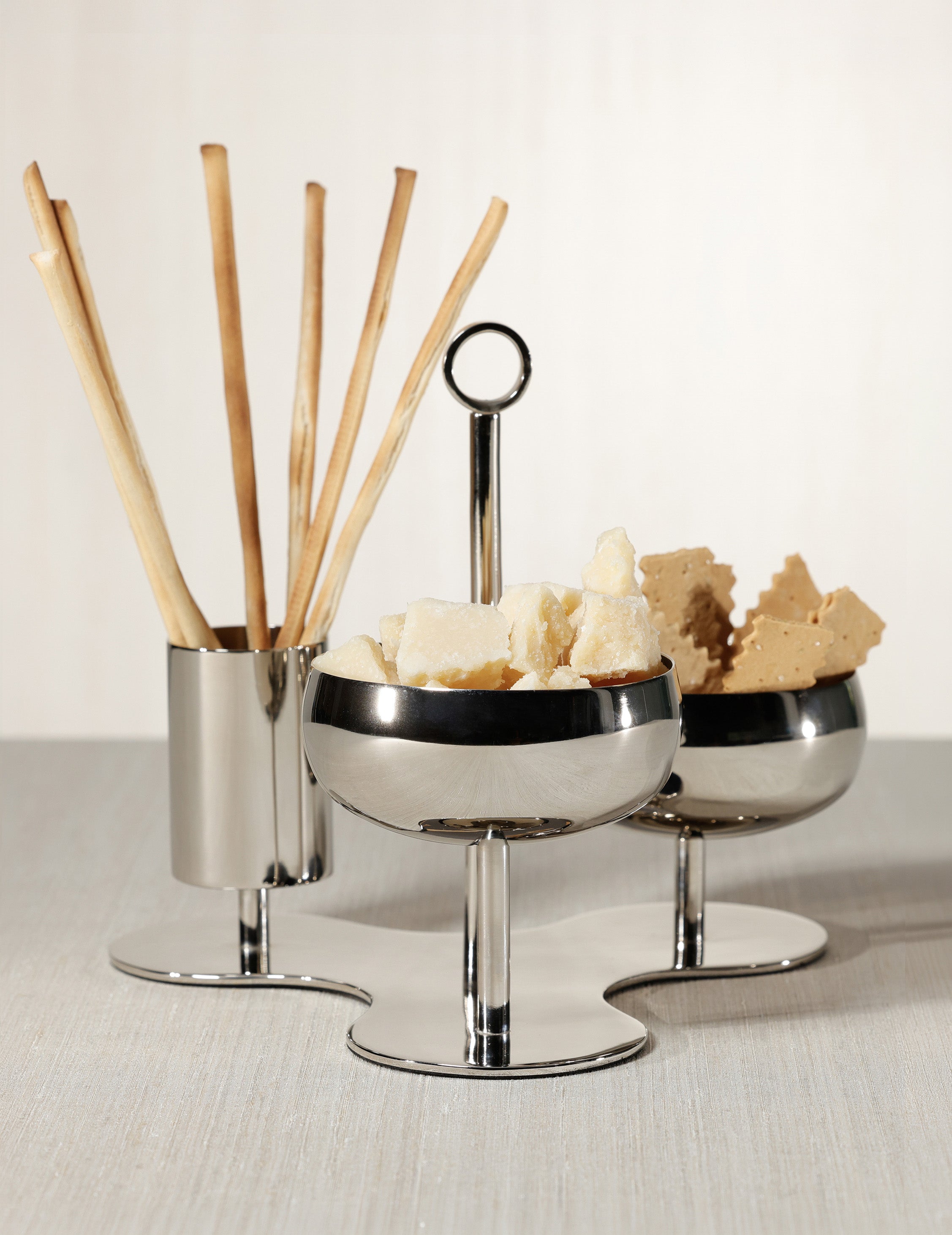 Lulu and Georgia Pureza Condiment Set – Silver - view 2