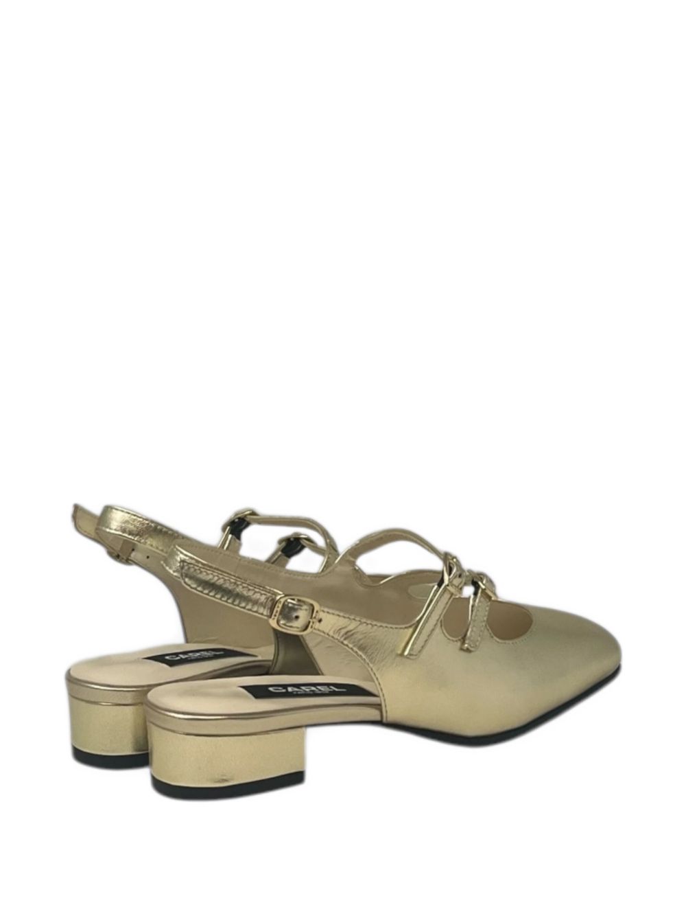 Carel Paris Peche Slingback Mary Janes – Calf Patent Leather 100% - view 2