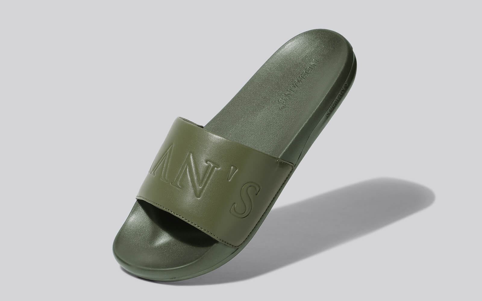 Neeman's Cushy Slides : Olive