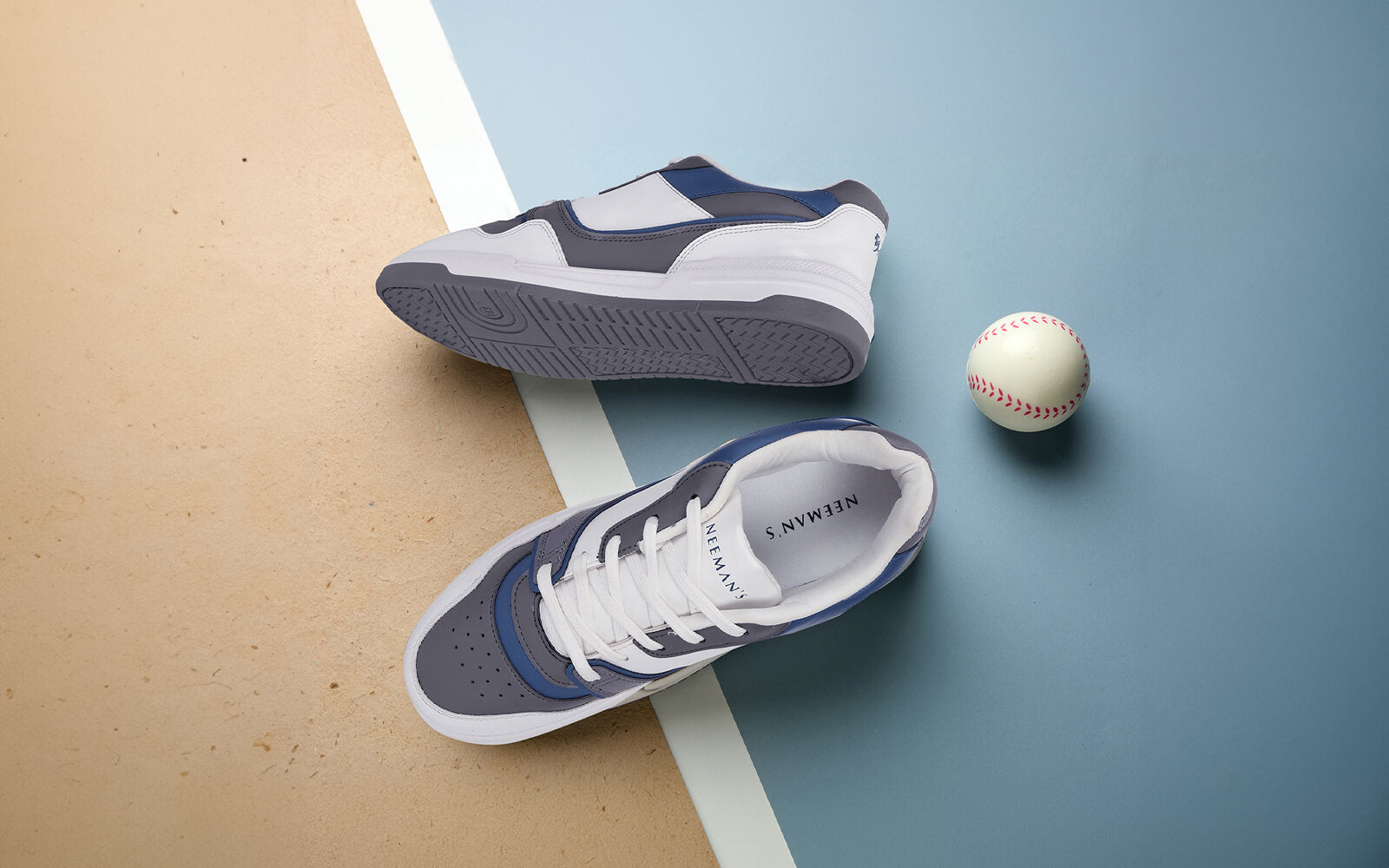 Neeman's The SneakPops : Grey Blue - view 3