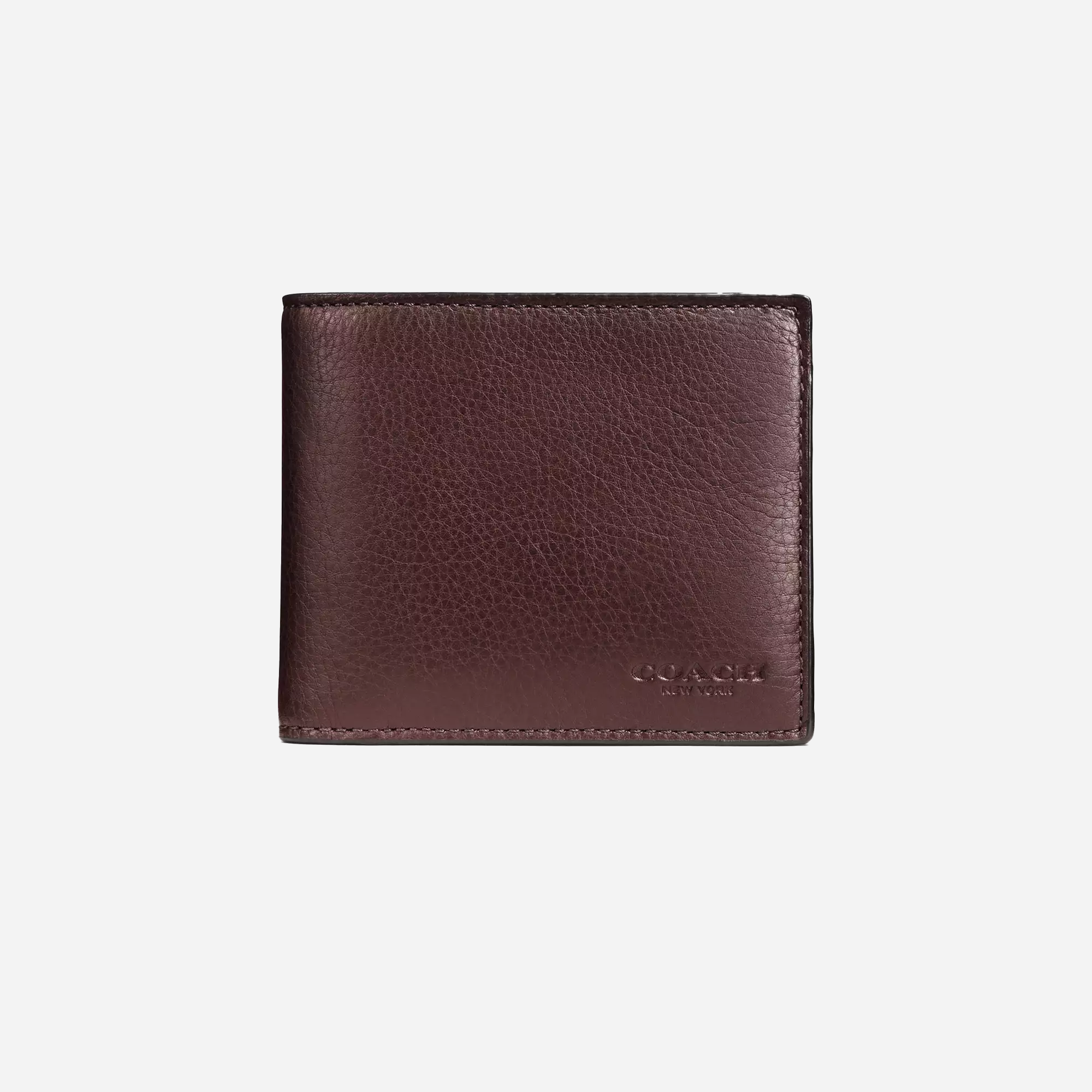 Coach 3 In 1 Wallet smooth leather/Mahogany Brown