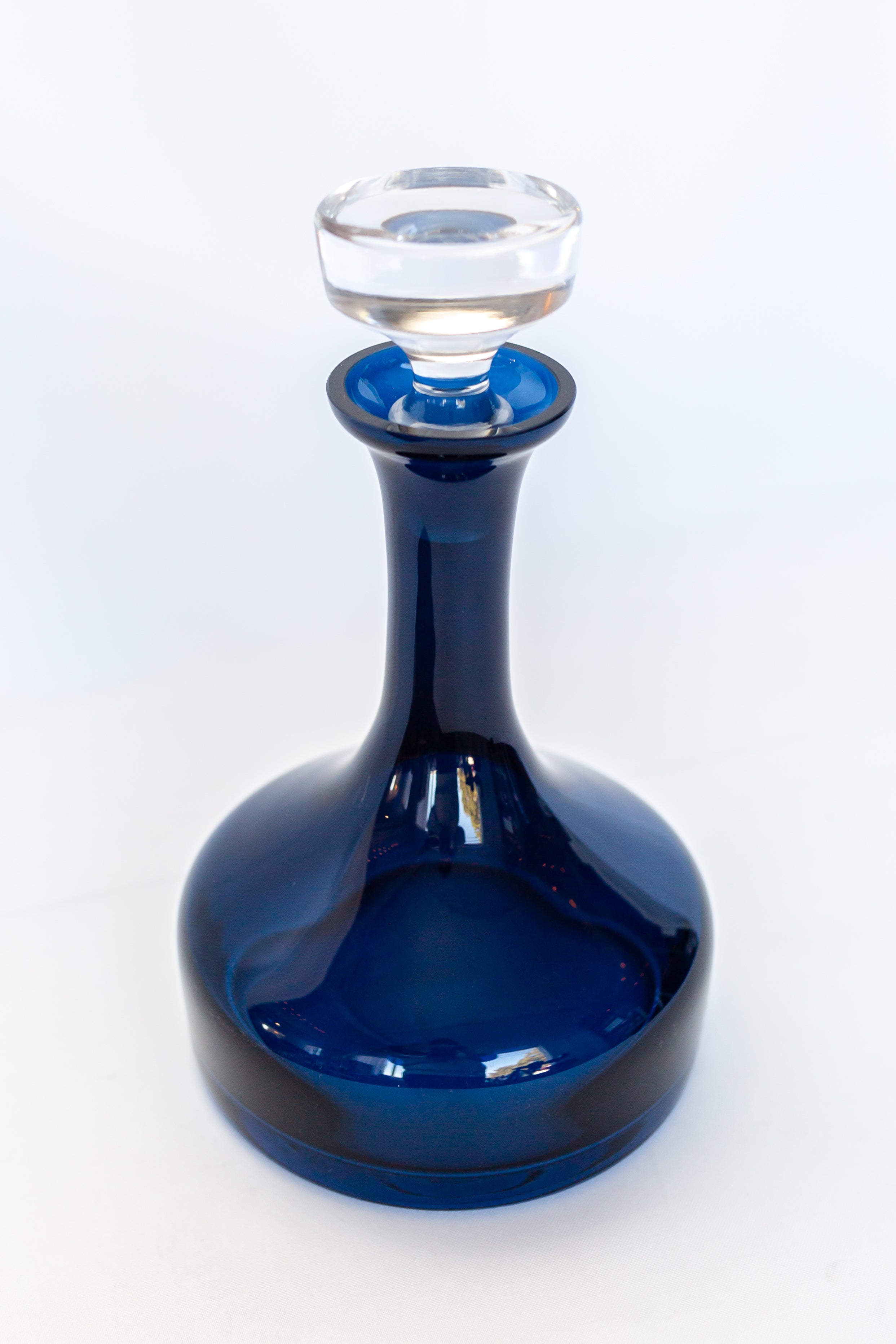 Estelle Colored Glass Estelle Colored Decanter- Vogue {Midnight Blue} - view 2