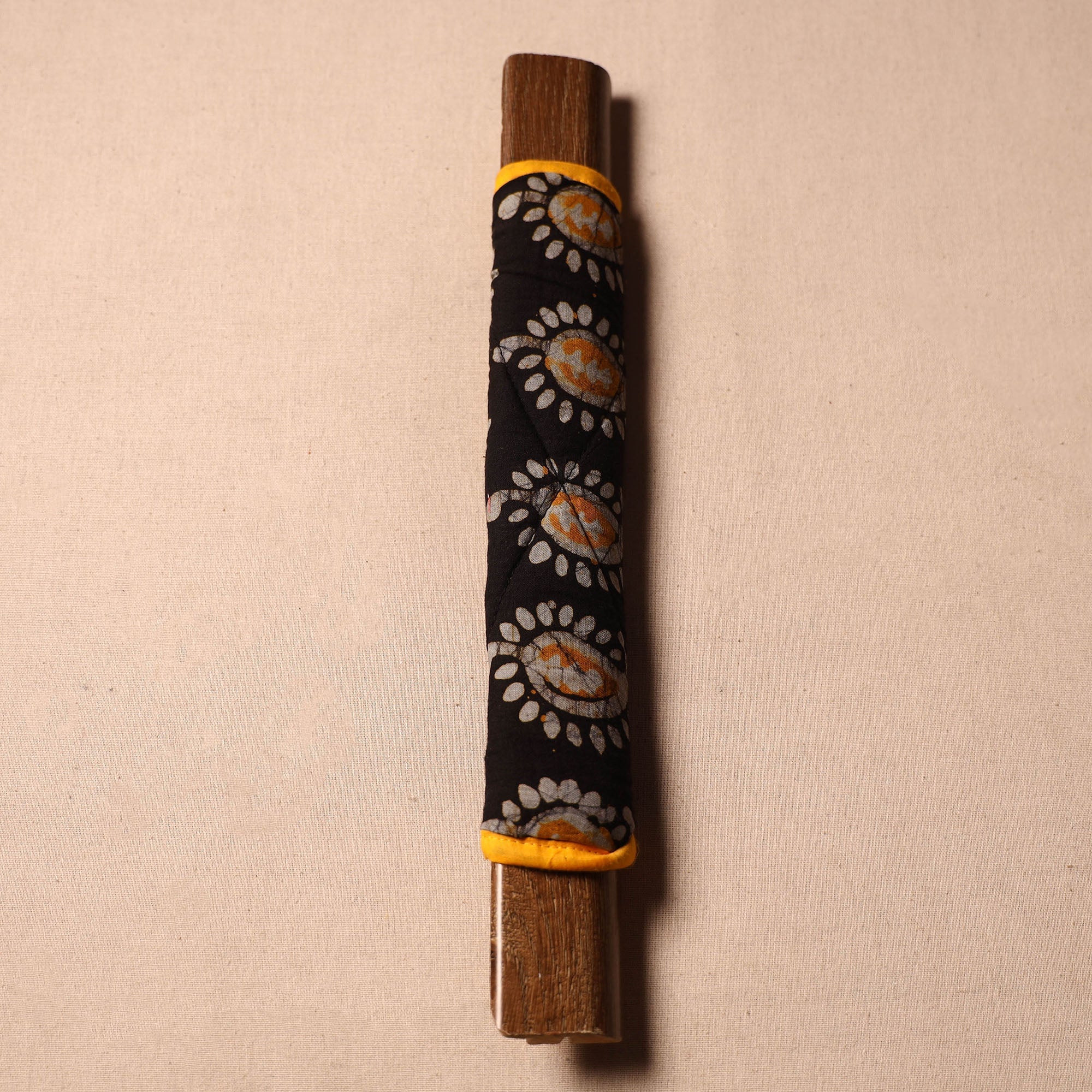 JALPARI Black - Handmade Cotton Fridge Handle Cover 161