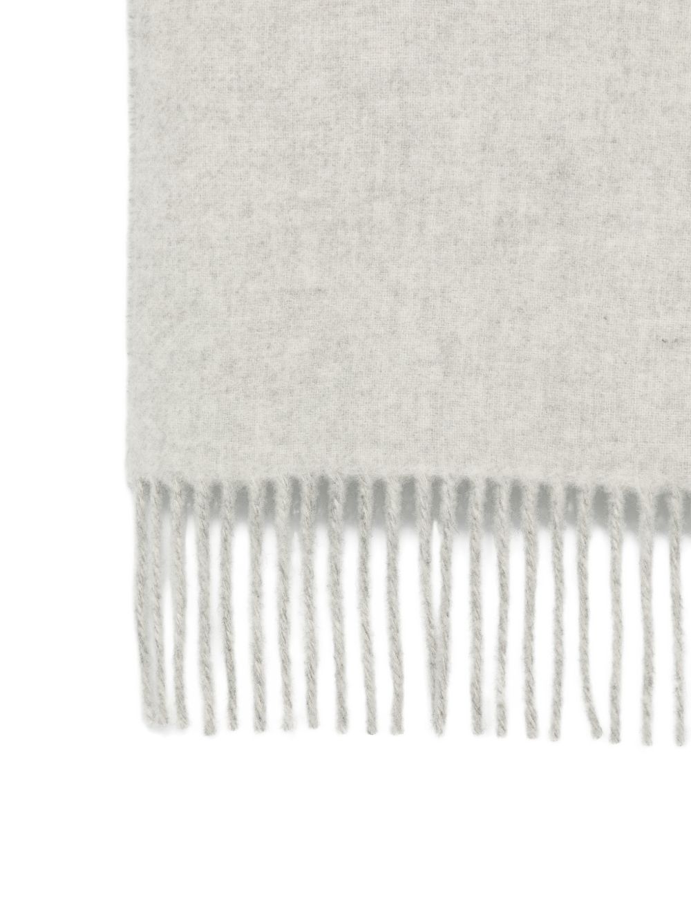 JACQUEMUS Scarfs GREY – 100% Virgin Wool - view 3