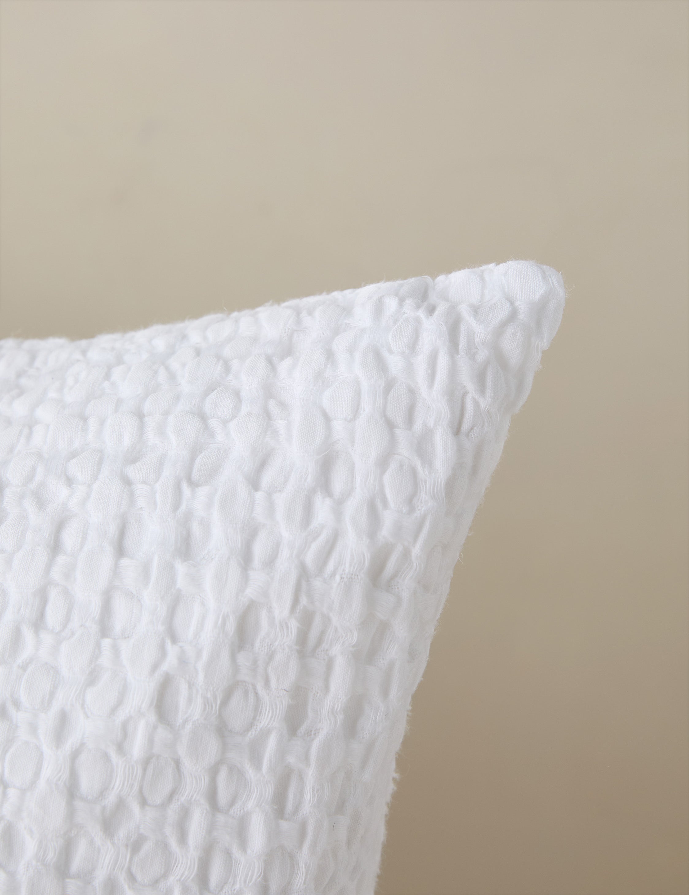 Lulu and Georgia Lenora Textured Cotton Linen Sham - view 12