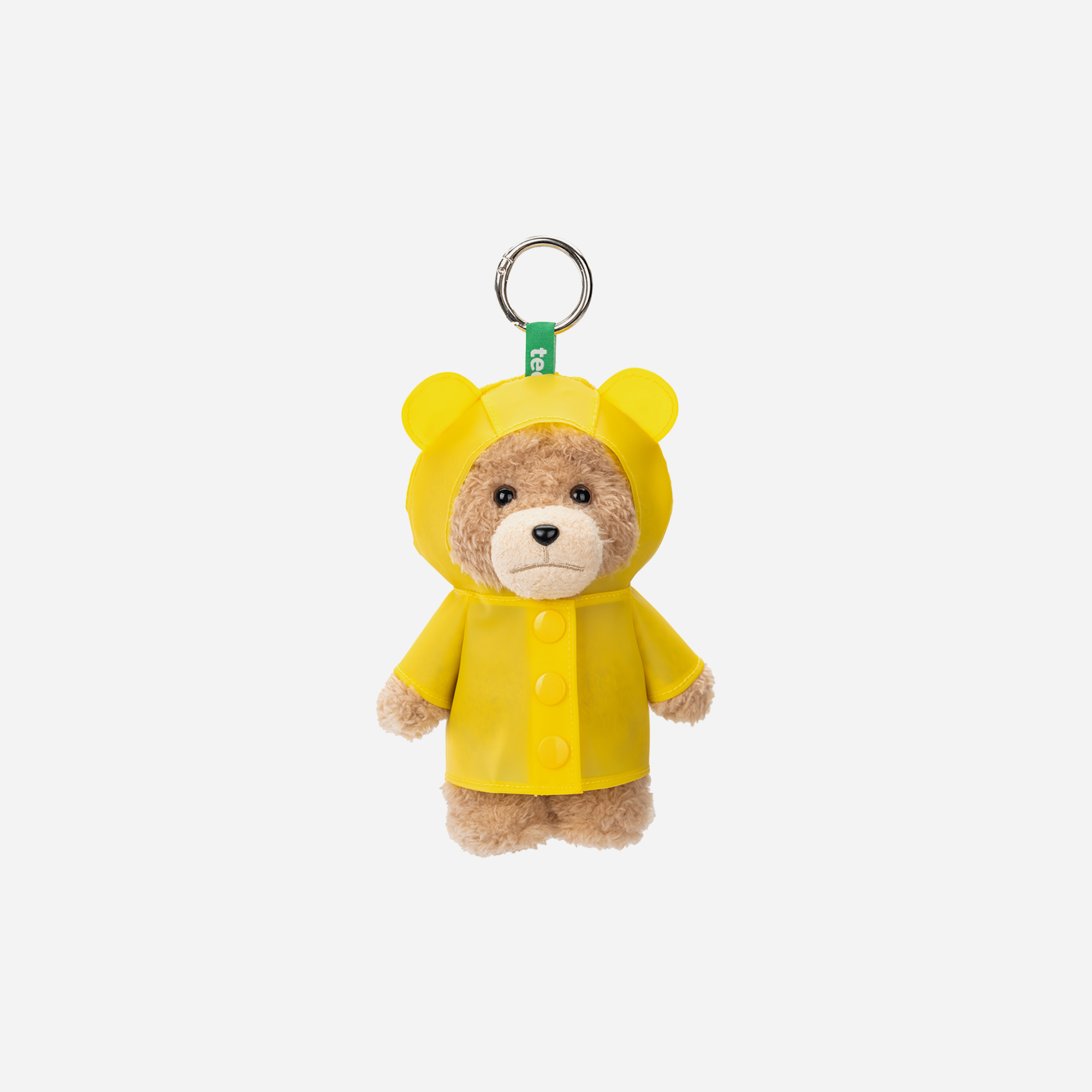 Pop Mart Ted2 Teddy Bear Action Plush Pendant Raincoat Bear