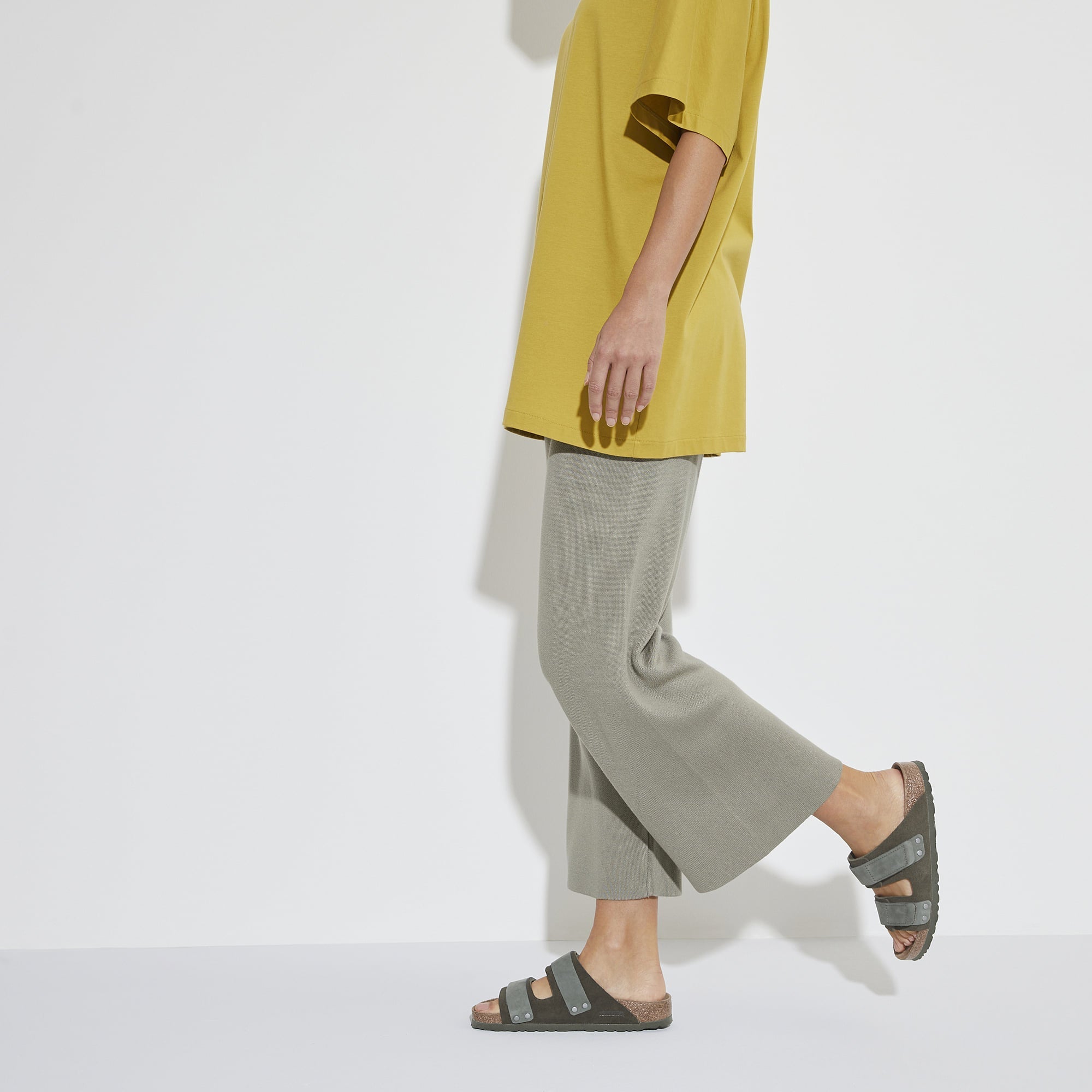 Birkenstock Uji Nubuck/Suede Leather – Green Green/Thyme - view 7