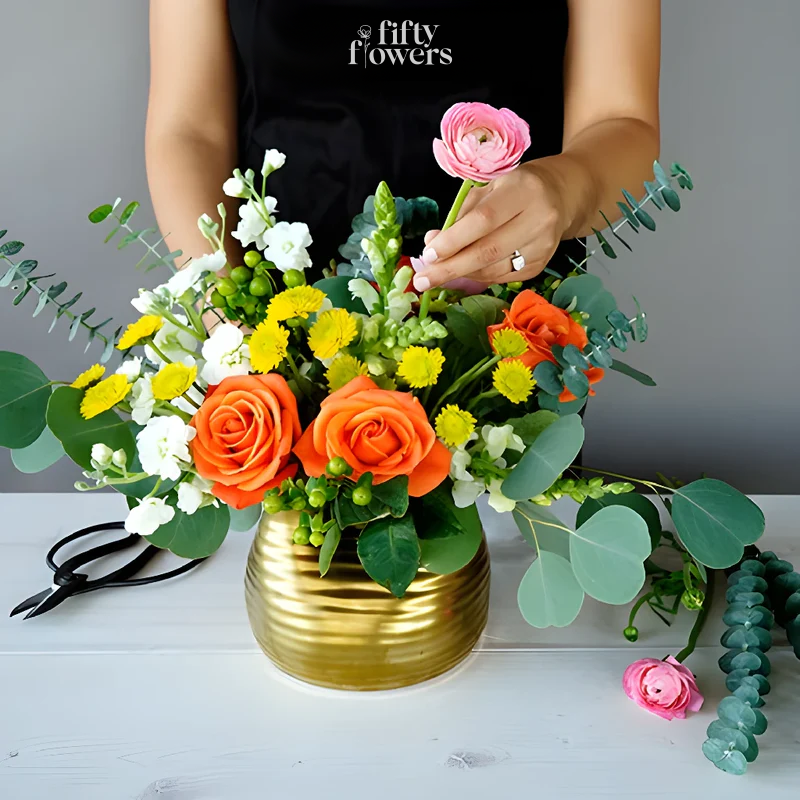 FiftyFlowers DIY Flower Kit Subscription Box