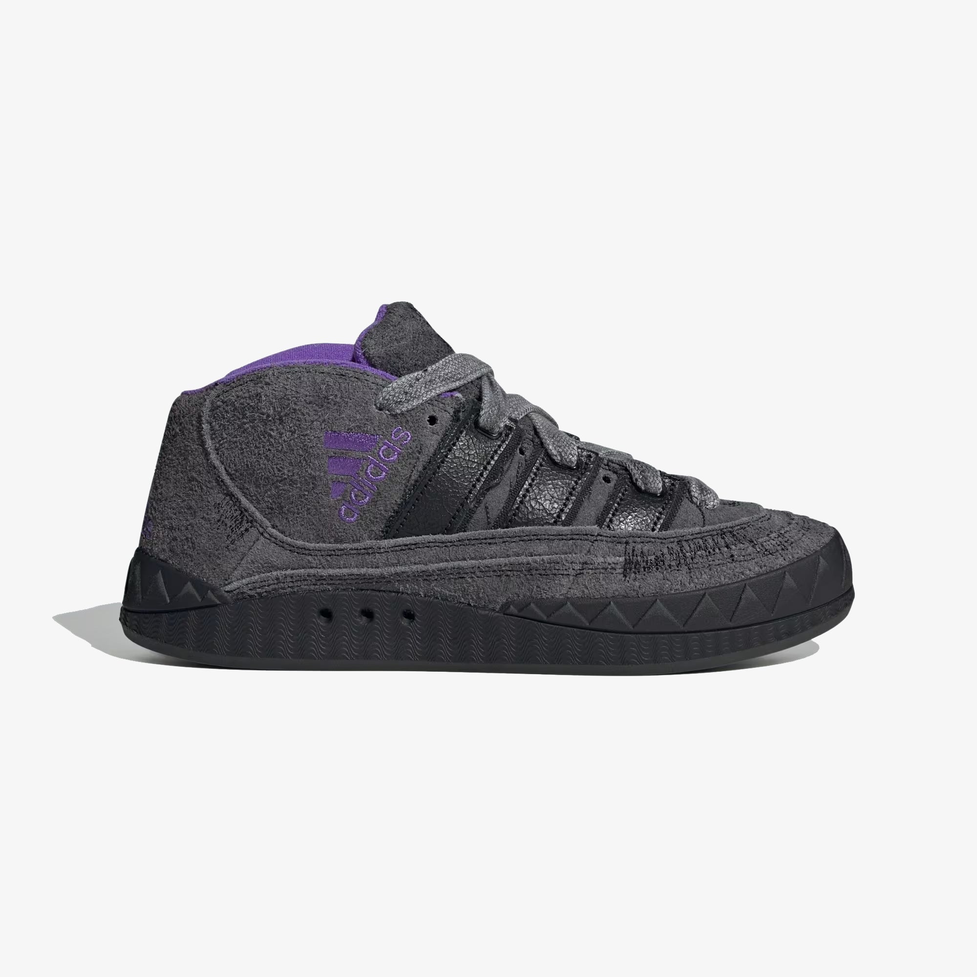 Adidas Originals | ADIMATIC MID YOUTH OF PARIS { UTILITY BLACK/CORE BLACK/PANTONE - view 5