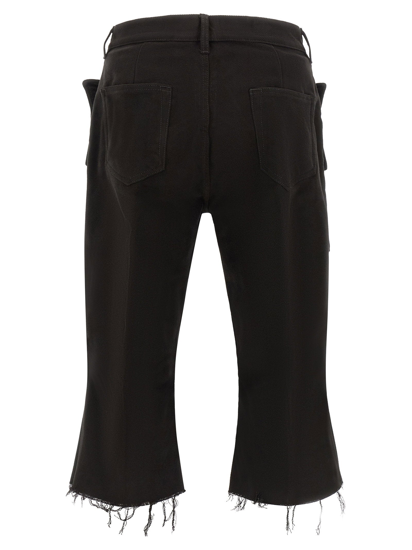 Rick Owens Cargo Bolan Cutoffs Pants – 100% cotton - view 2