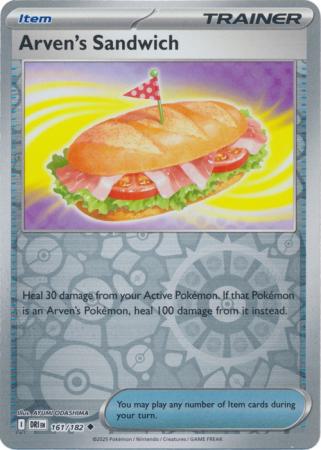 Uncommon sv10-161 reverse – Pokémon Arven's Sandwich - 161/182 - Uncommon [sv10-161] [Reverse Holo]