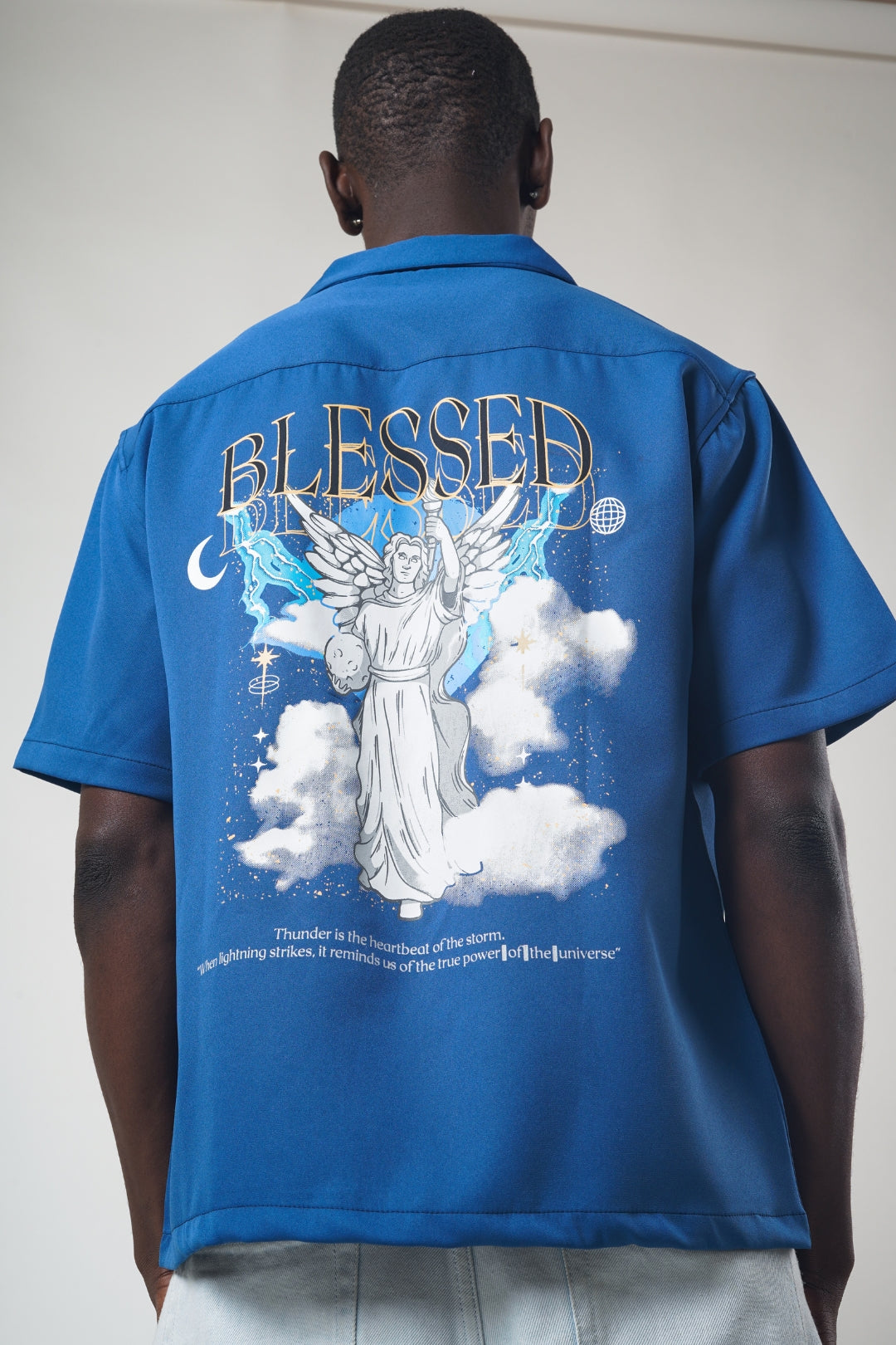 Cerise Clothing Wings Of Grace Bowling Shirt - view 11