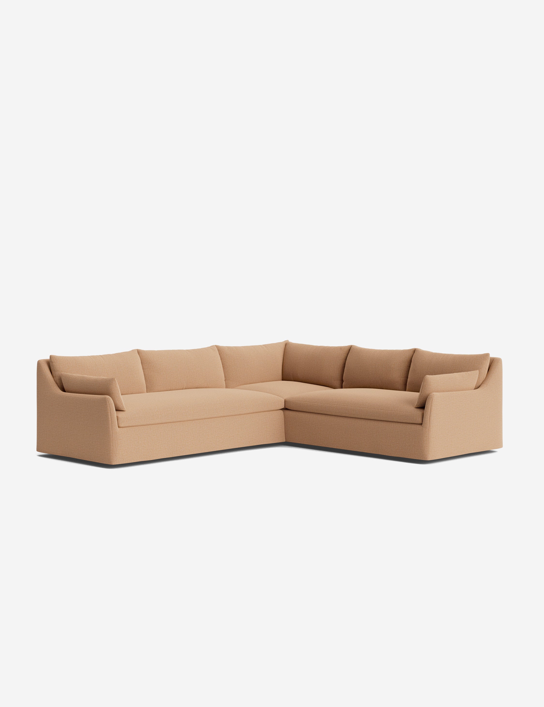 Lulu and Georgia Portola Luxe Depth Slipcover Corner Sectional Sofa - view 43