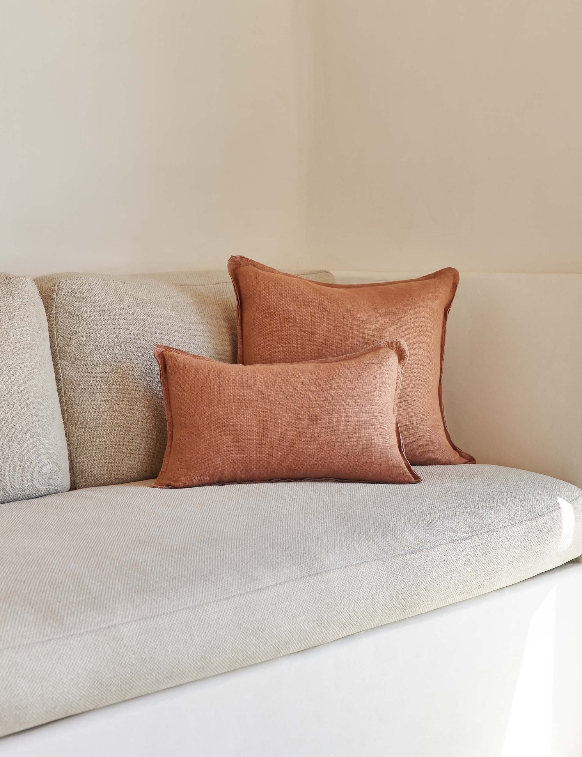 Lulu and Georgia Arlo Linen Pillow - view 3