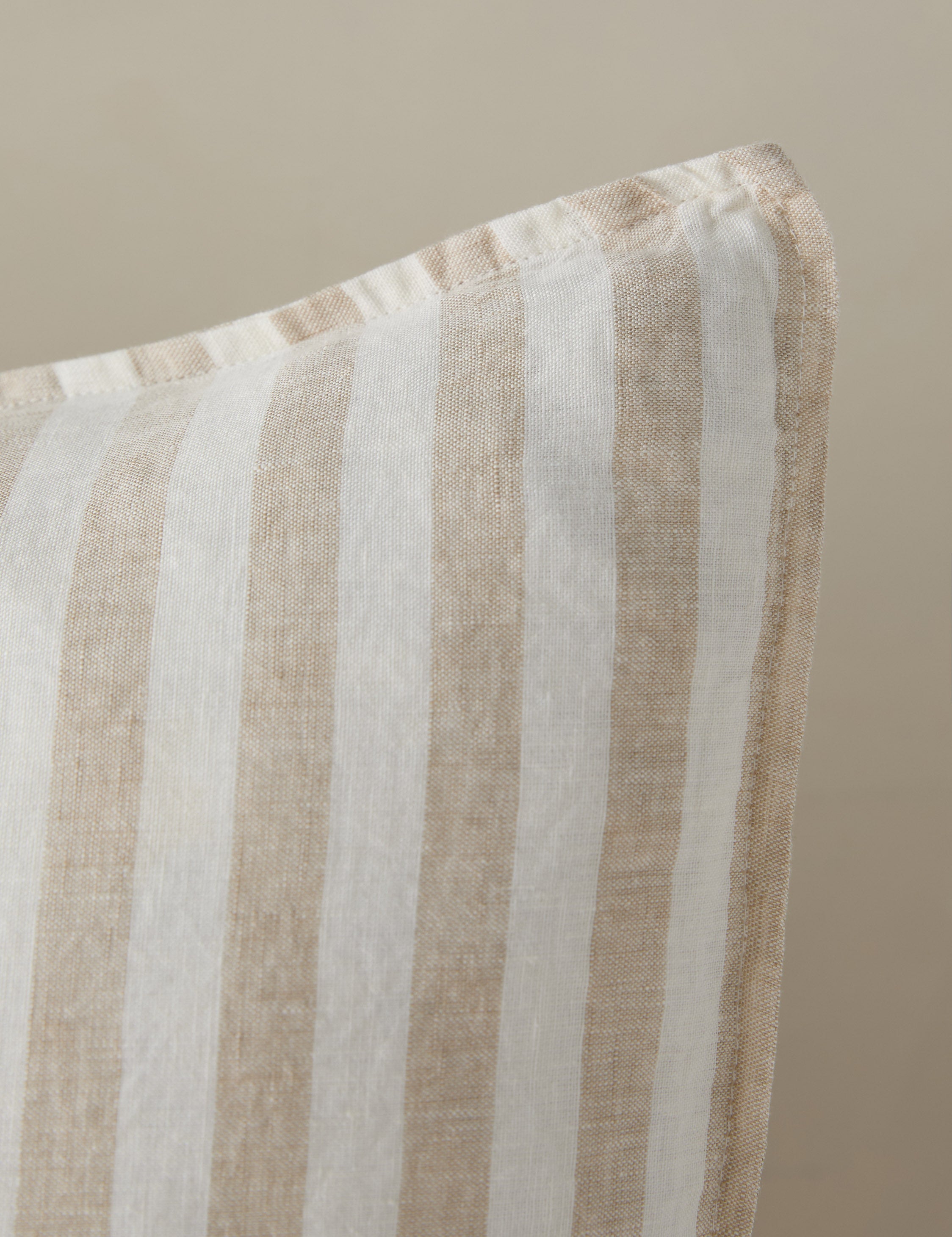 Lulu and Georgia Thayer Striped European Flax Linen® Sham - view 7