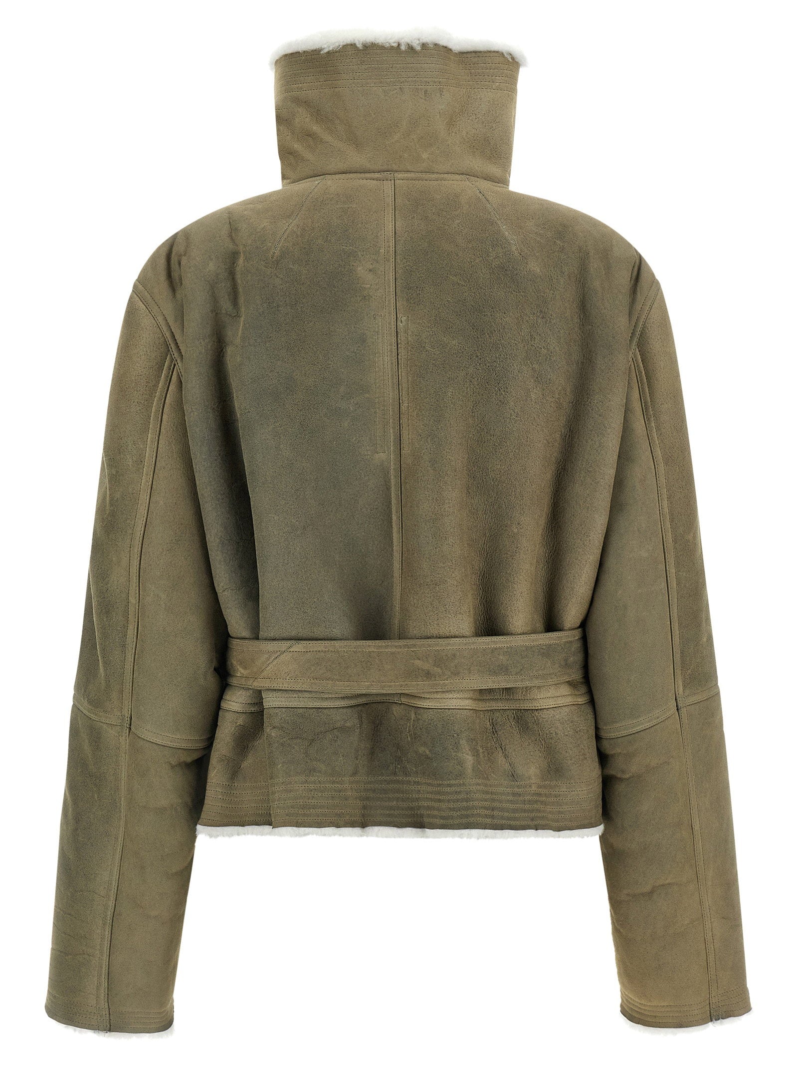 Rick Owens Cropped Flight Jacket - view 2