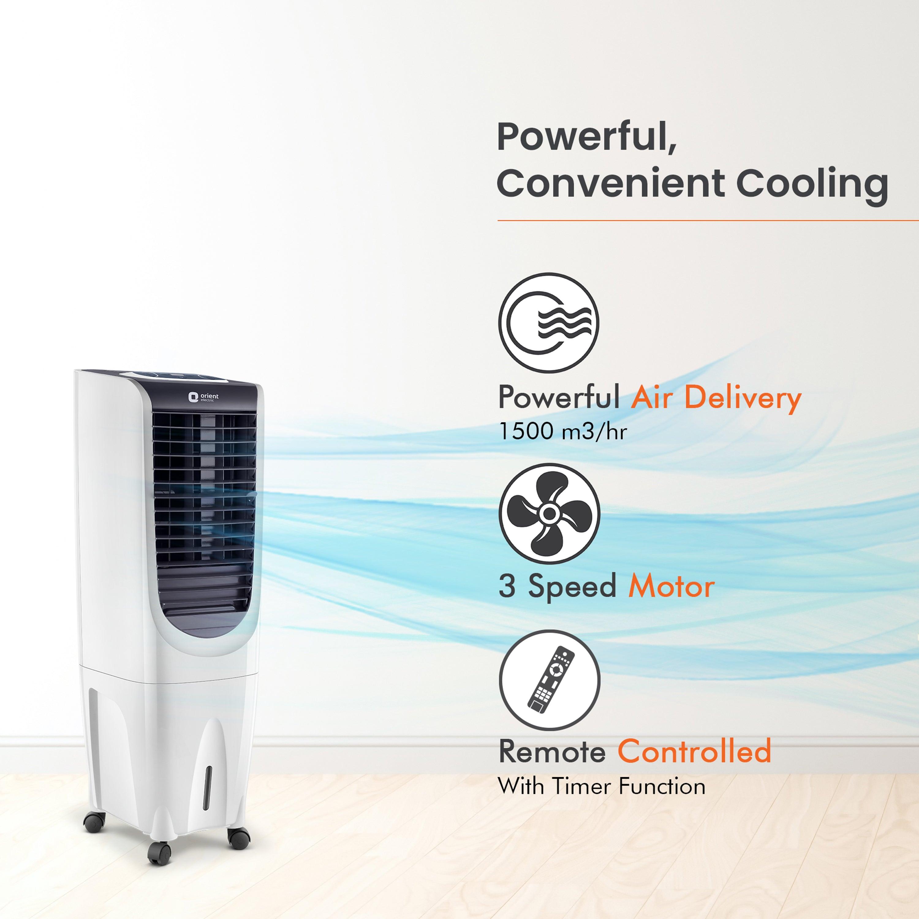 orientelectric Ultimo Tower Air Cooler With Remote - view 2