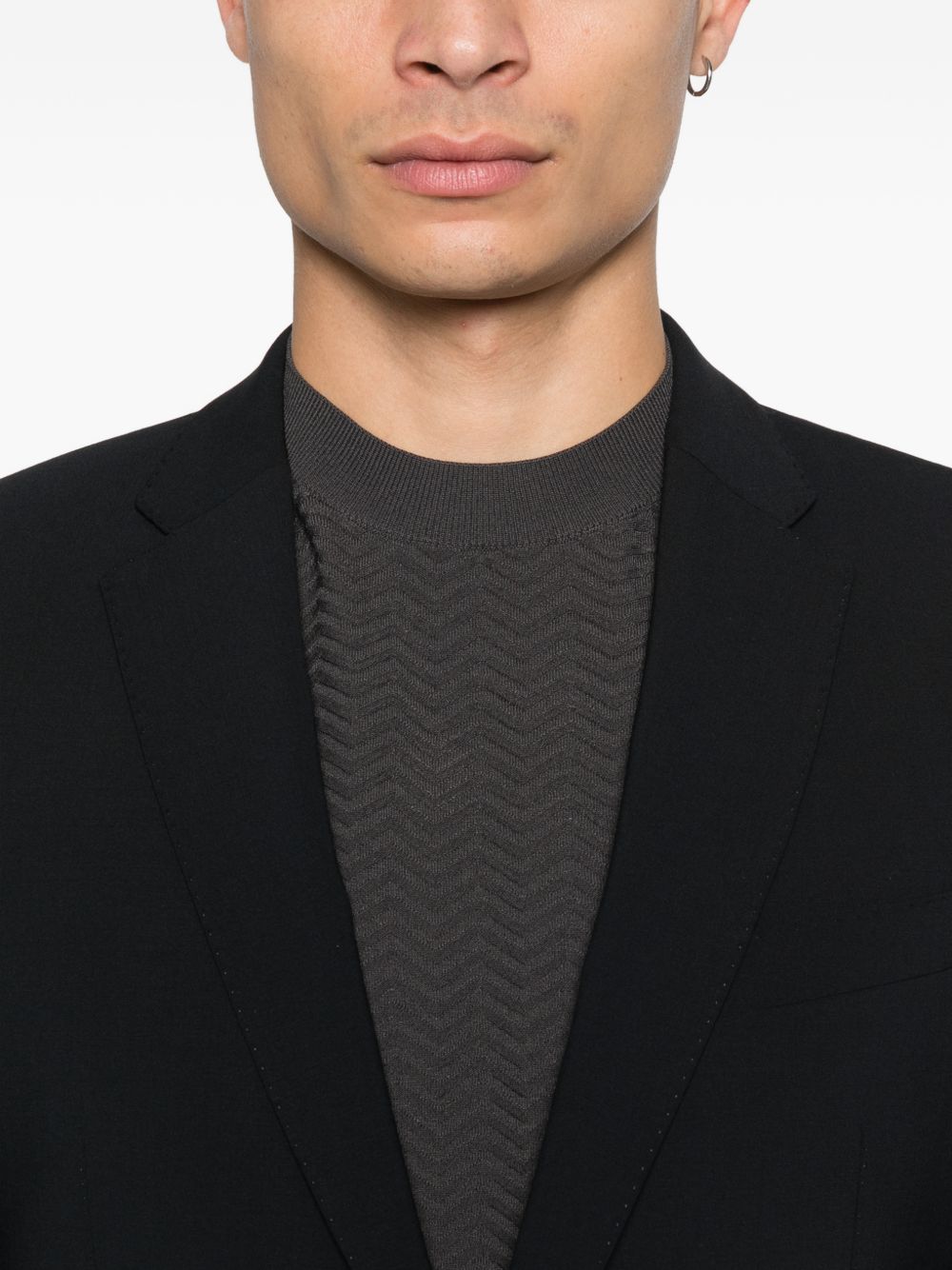 Emporio Armani Wool single-breasted suit - view 2