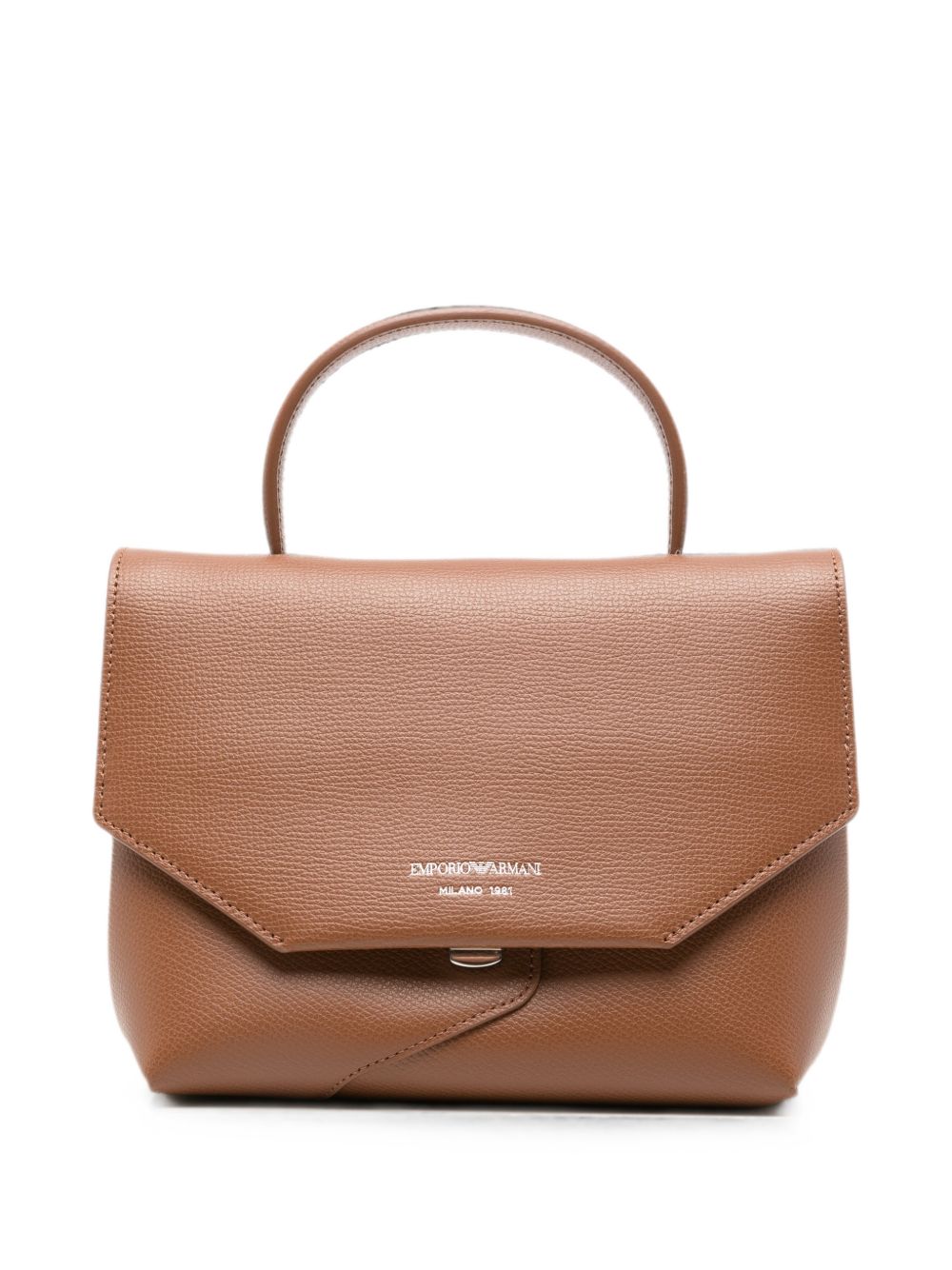 Emporio Armani Leather Top Handle Bag – 100% Bovine Leather
