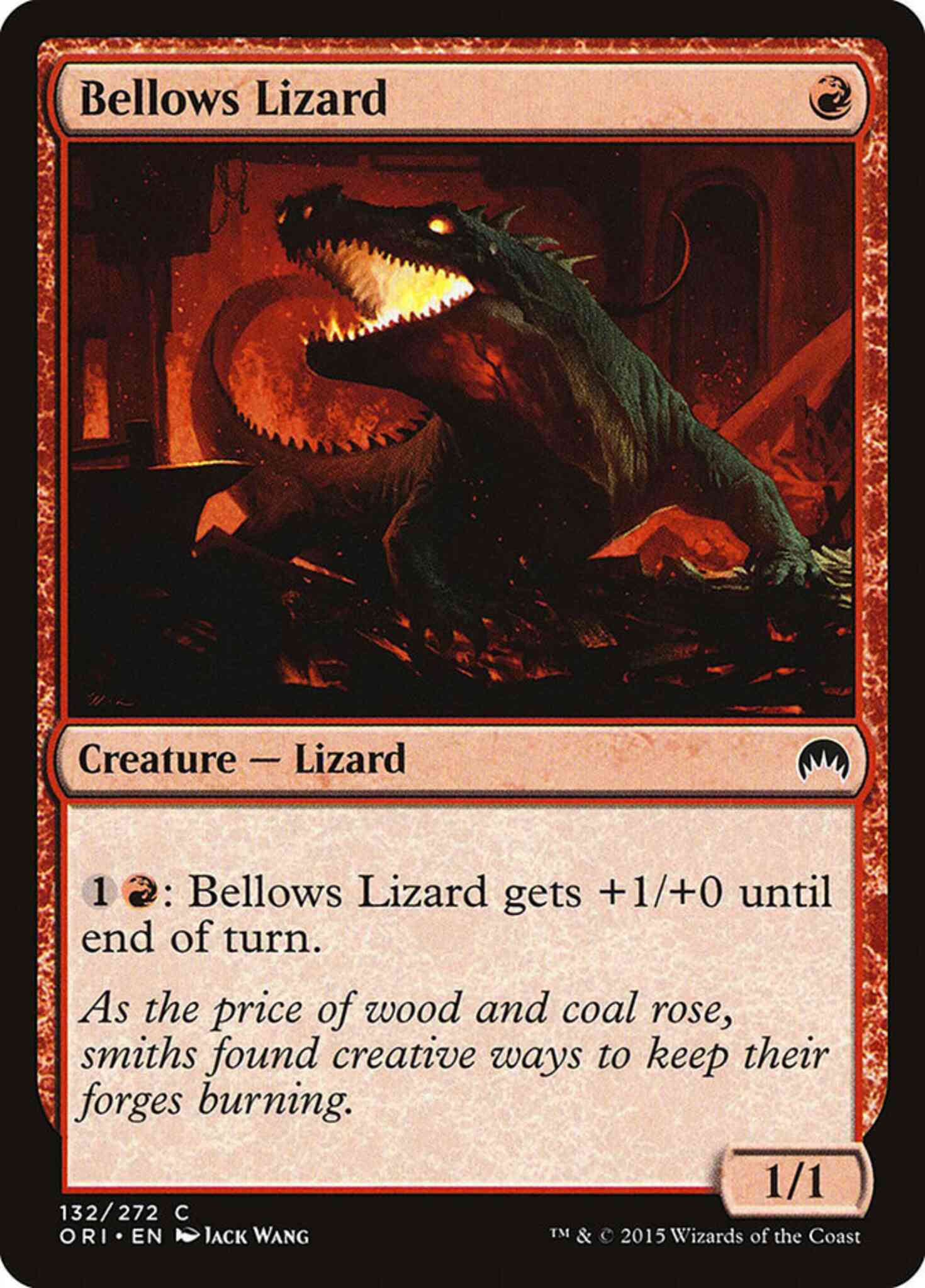 Lizard 132 magic – Bellows Lizard [132] [Magic Origins] [Non-Foil]