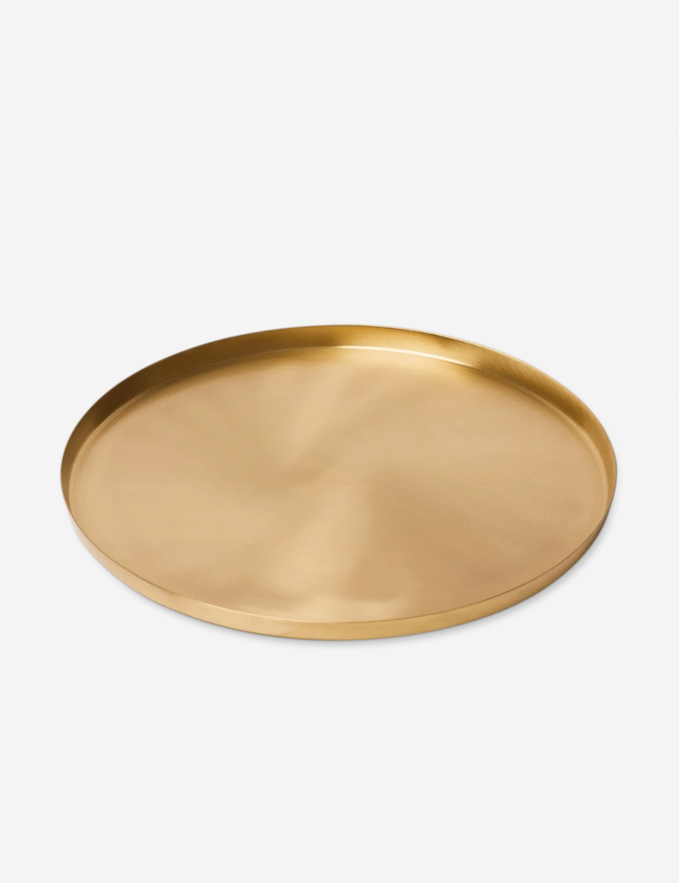Lulu and Georgia Heirloom Brass Serving Plate by Fleck