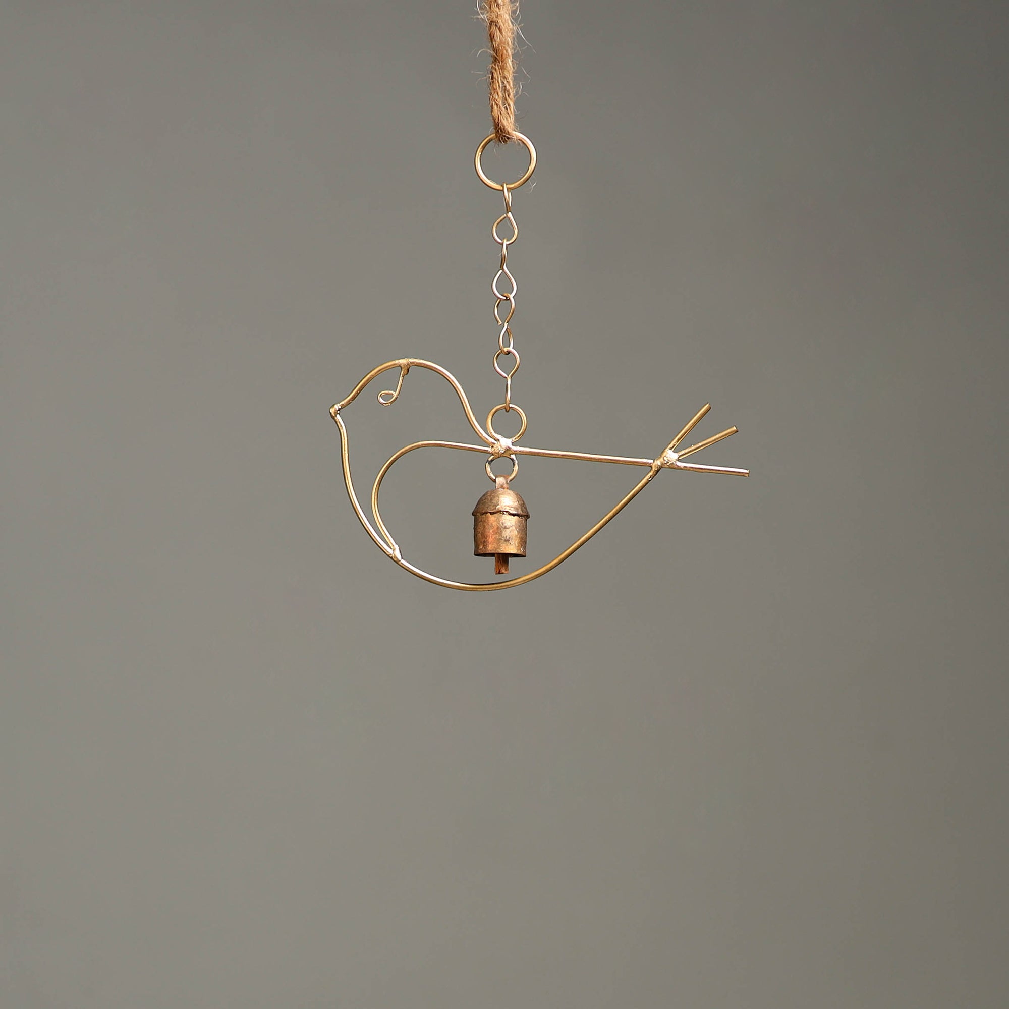 KACHCHH JI CHHAAP Bird - Kutch Copper Coated Bell Bell Wind Chimes