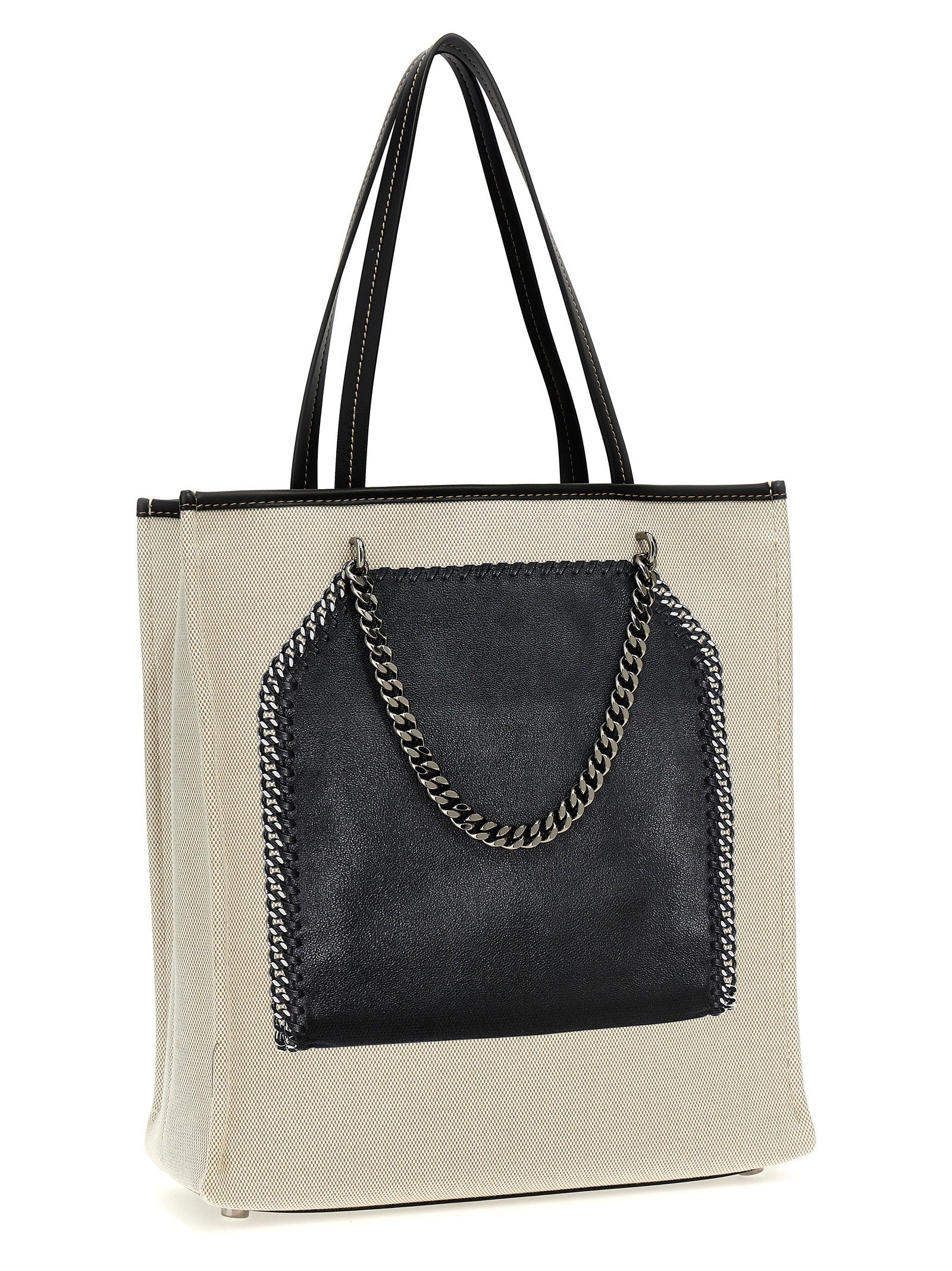 Stella Mccartney Trompe Loeil Print On Shopping Bag - view 2