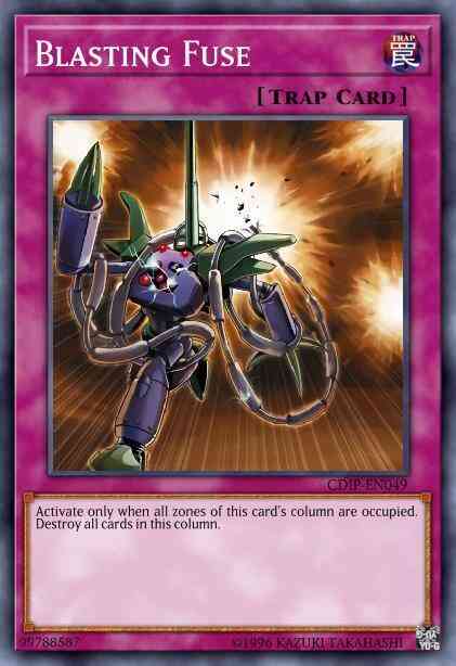 Yu-Gi-Oh! Blasting Fuse - CDIP-EN049 - Ultimate Rare - 1st Edition