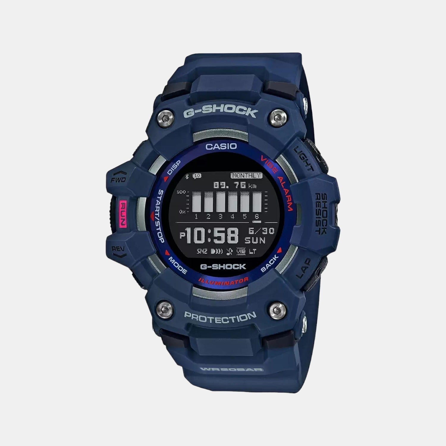 Casio G-Shock Men Quartz Black Dial Digital Resin Watch G1041