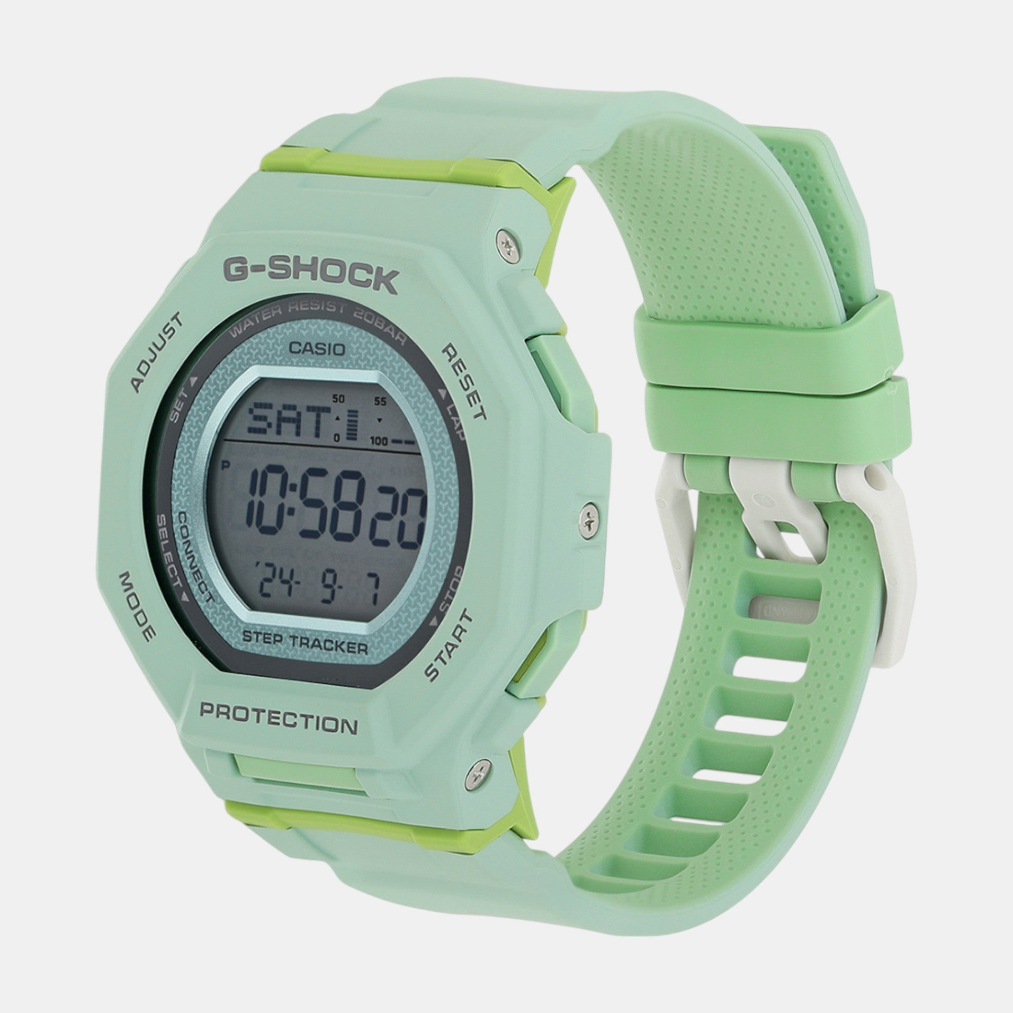 Casio G-Shock Women Quartz Green Dial Digital Resin Watch G1618 - view 2