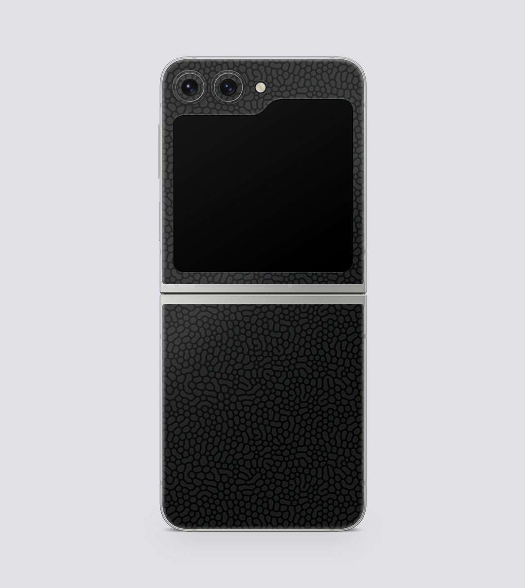 Samsung Galaxy Z Flip 6 Black Leather