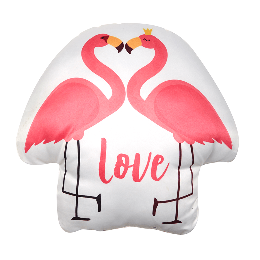 Swayam India Love Shaped Digital Cushion Cover