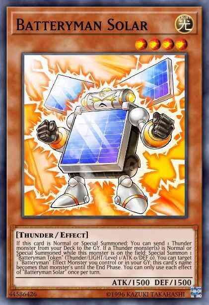 Yu-Gi-Oh! Batteryman Solar - FLOD-EN027 - Common - Unlimited