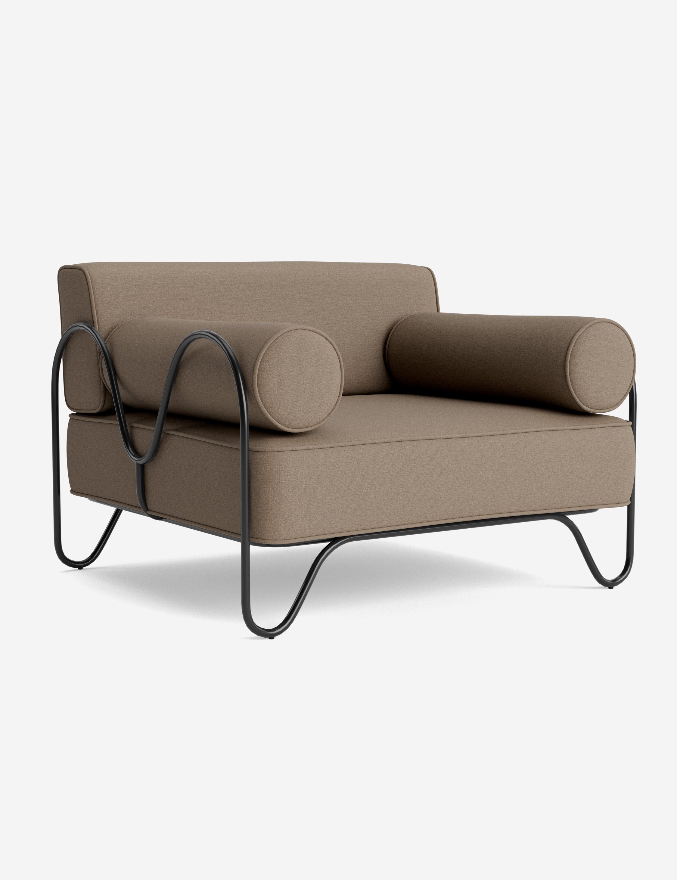 Lulu and Georgia Peggy Outdoor Accent Chair Cushion by Sarah Sherman Samuel - view 31