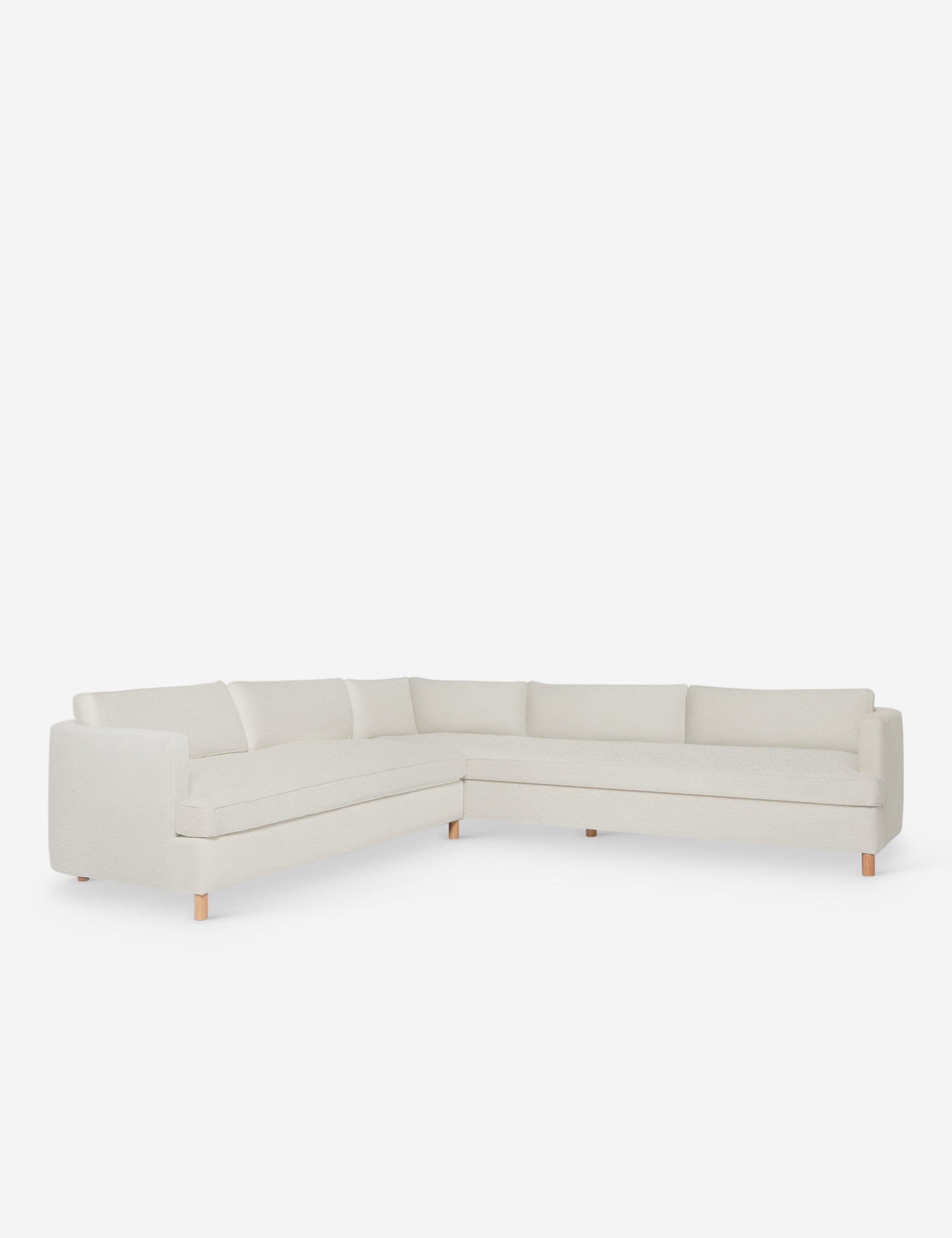 Lulu and Georgia Belmont Corner Sectional Sofa by Ginny Macdonald - view 4
