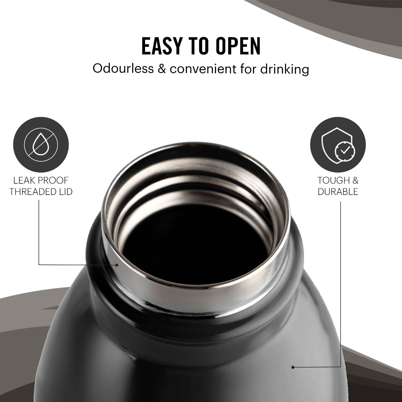 Cello Nios Flask, Vacusteel Water Bottle, 900ml - view 25