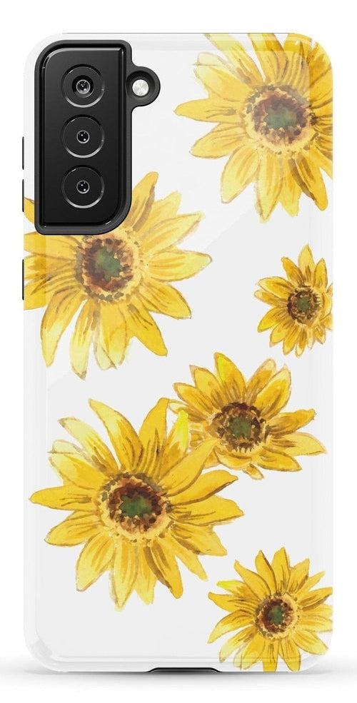 Casetry Golden Garden | Yellow Sunflower Floral Samsung Case - view 29