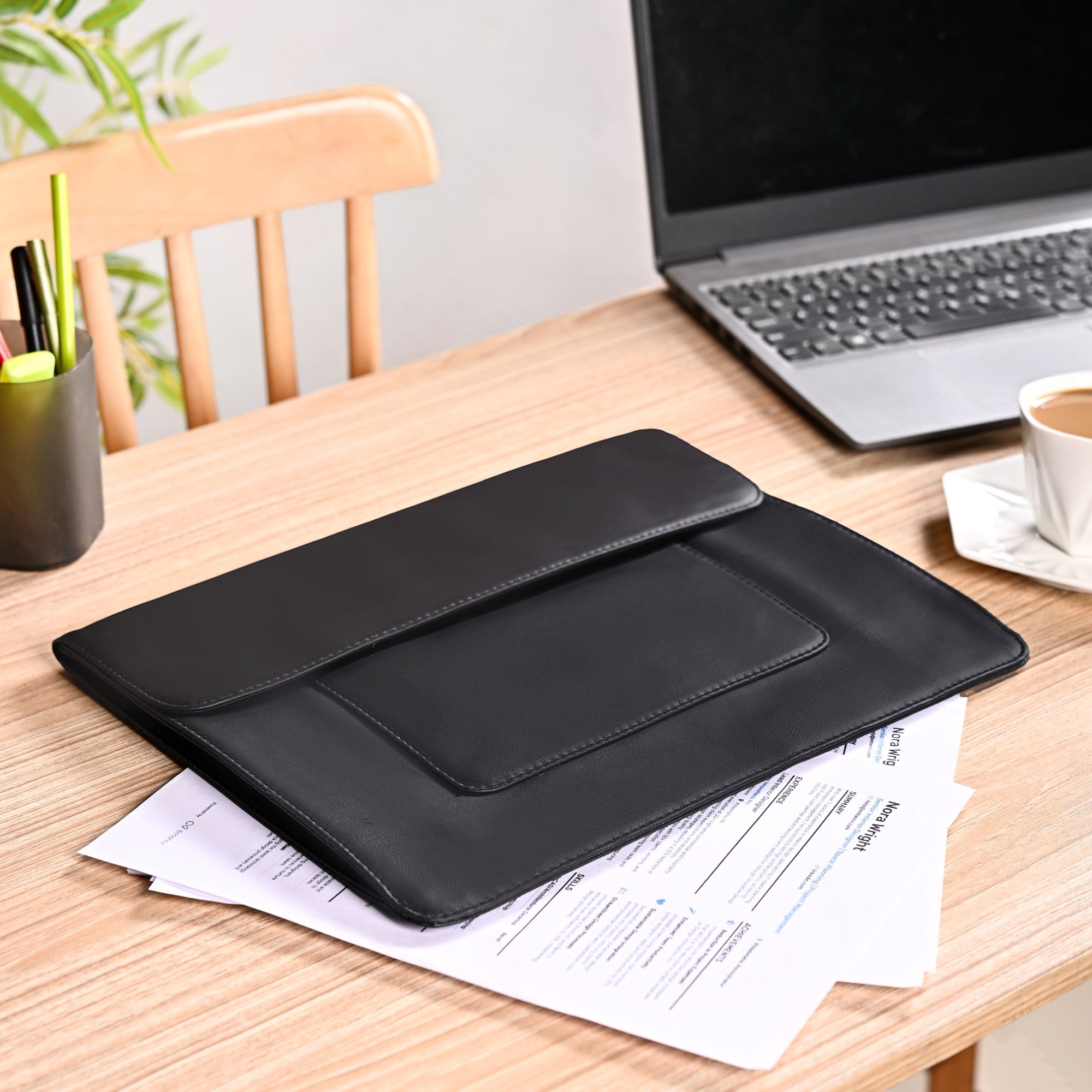 Nestasia Professional Folder With Two Zipper Pockets - view 2