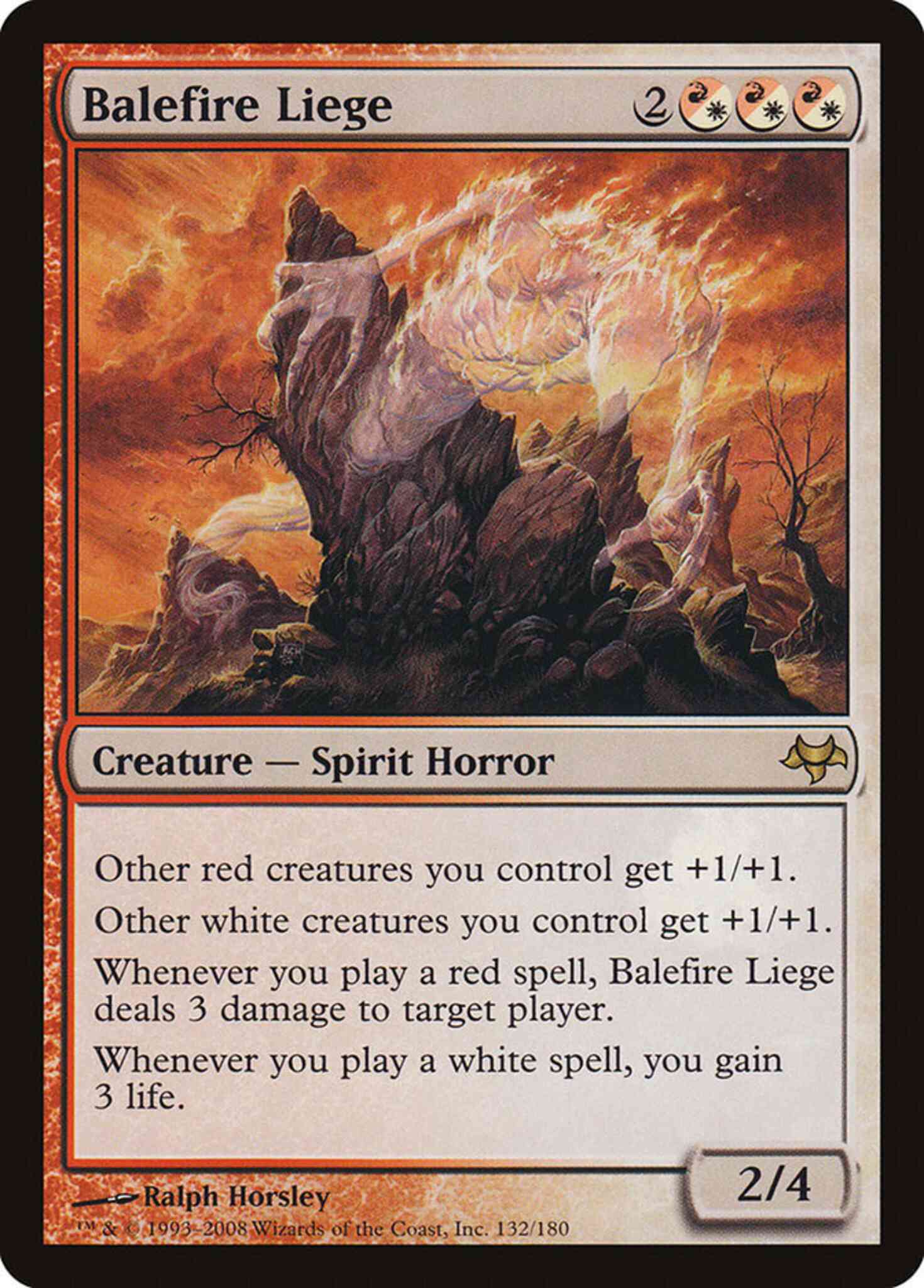 Balefire liege 132 – Magic Balefire Liege [132] [Eventide] [Non-Foil]