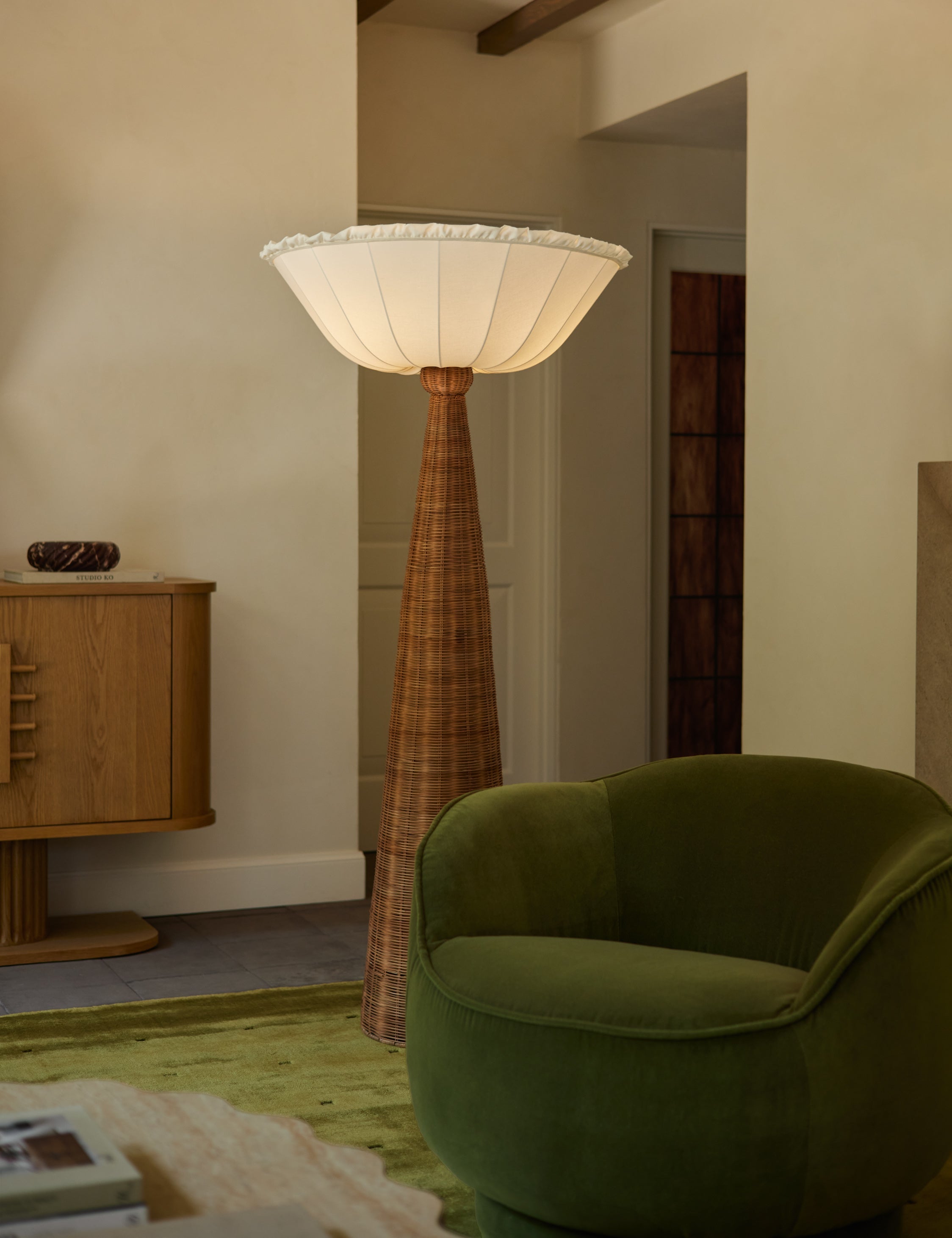 Lulu and Georgia Helmi Floor Lamp by Sarah Sherman Samuel - view 2