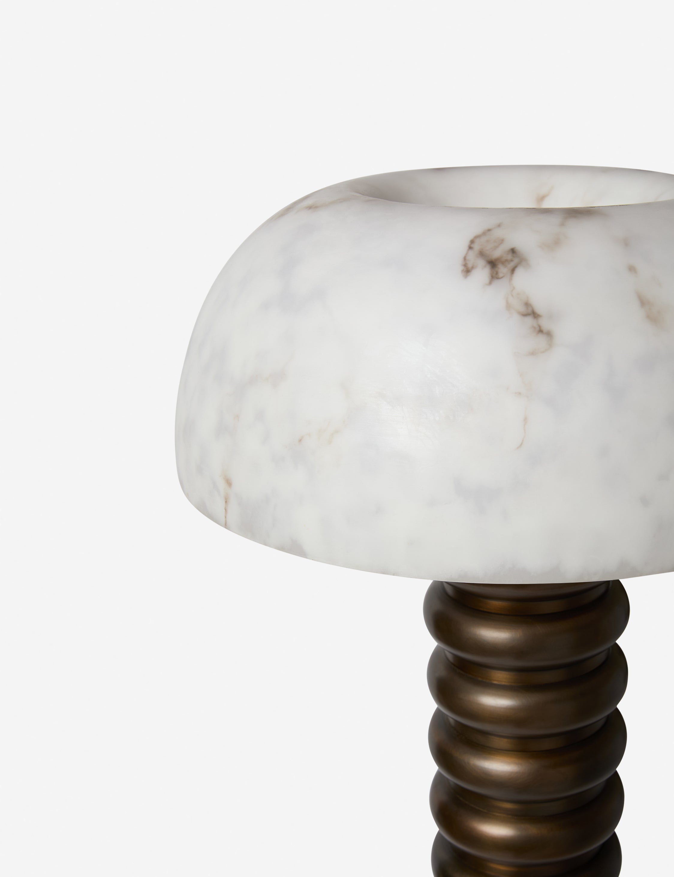 Lulu and Georgia Phaedra Floor Lamp – Burnished Brass - view 3