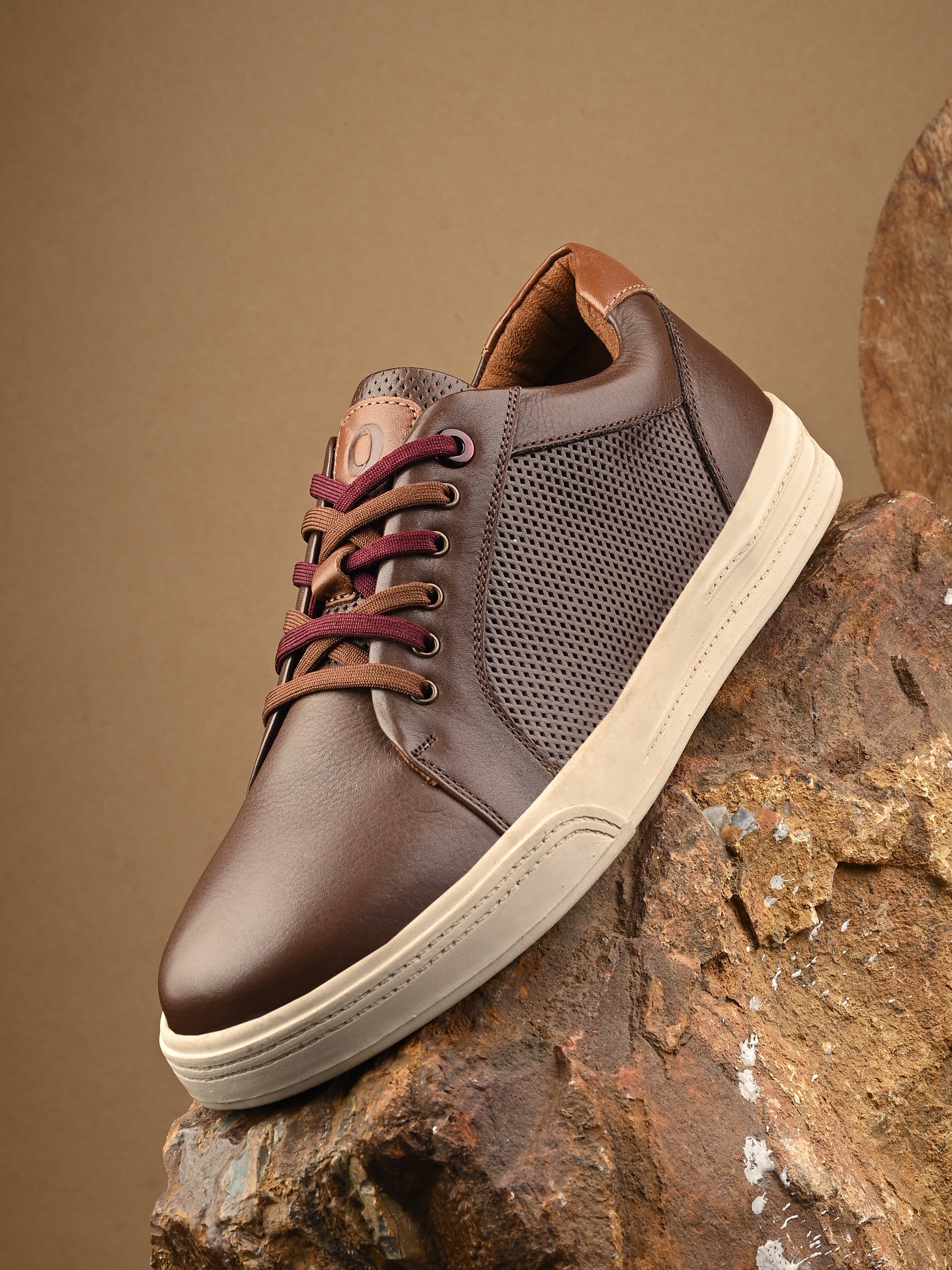 Moonwalk Lace-Up Sneakers by Aspeerio - view 2