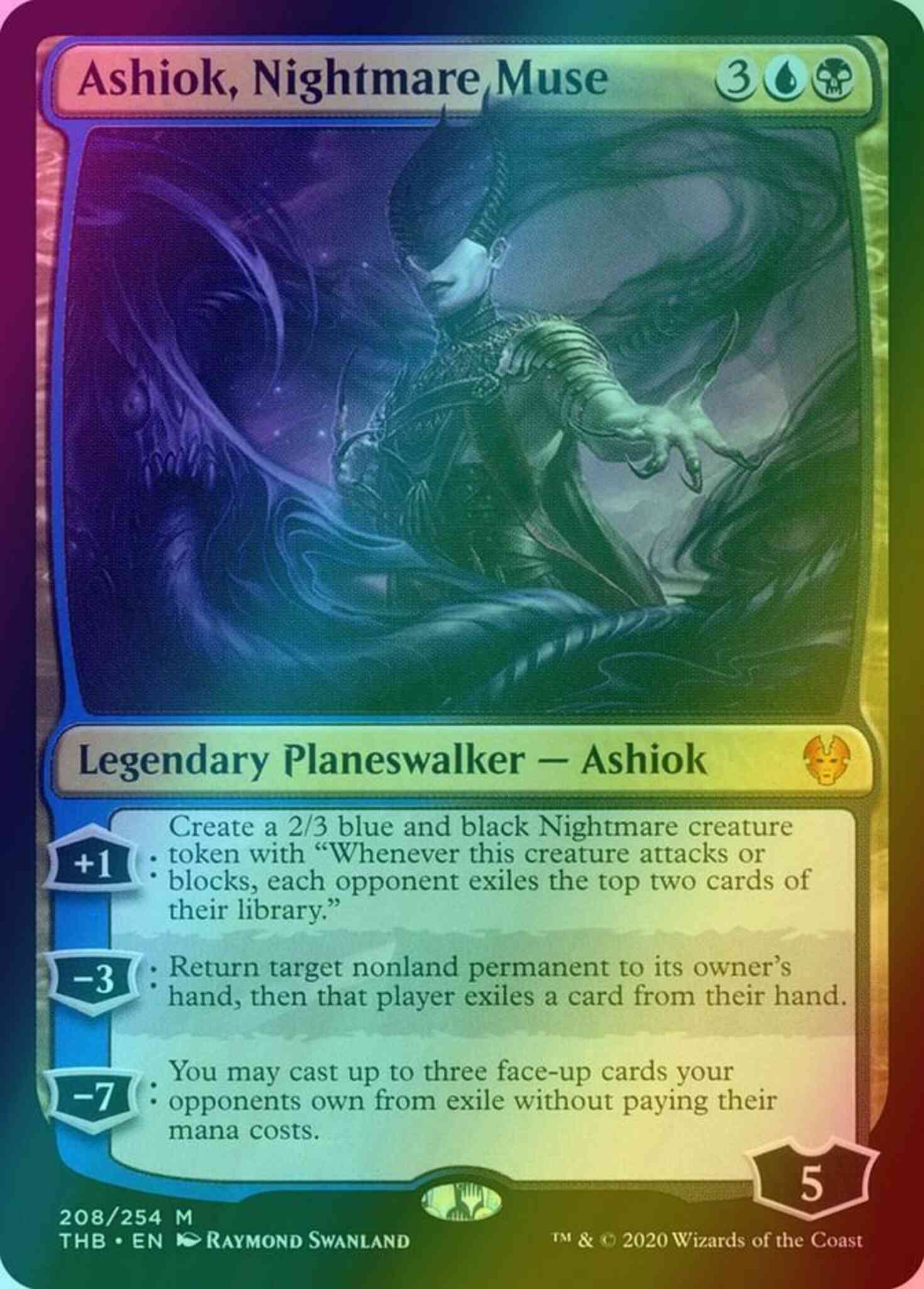 Ashiok nightmare muse – Magic Ashiok, Nightmare Muse [208] [Theros Beyond Death] [Foil]