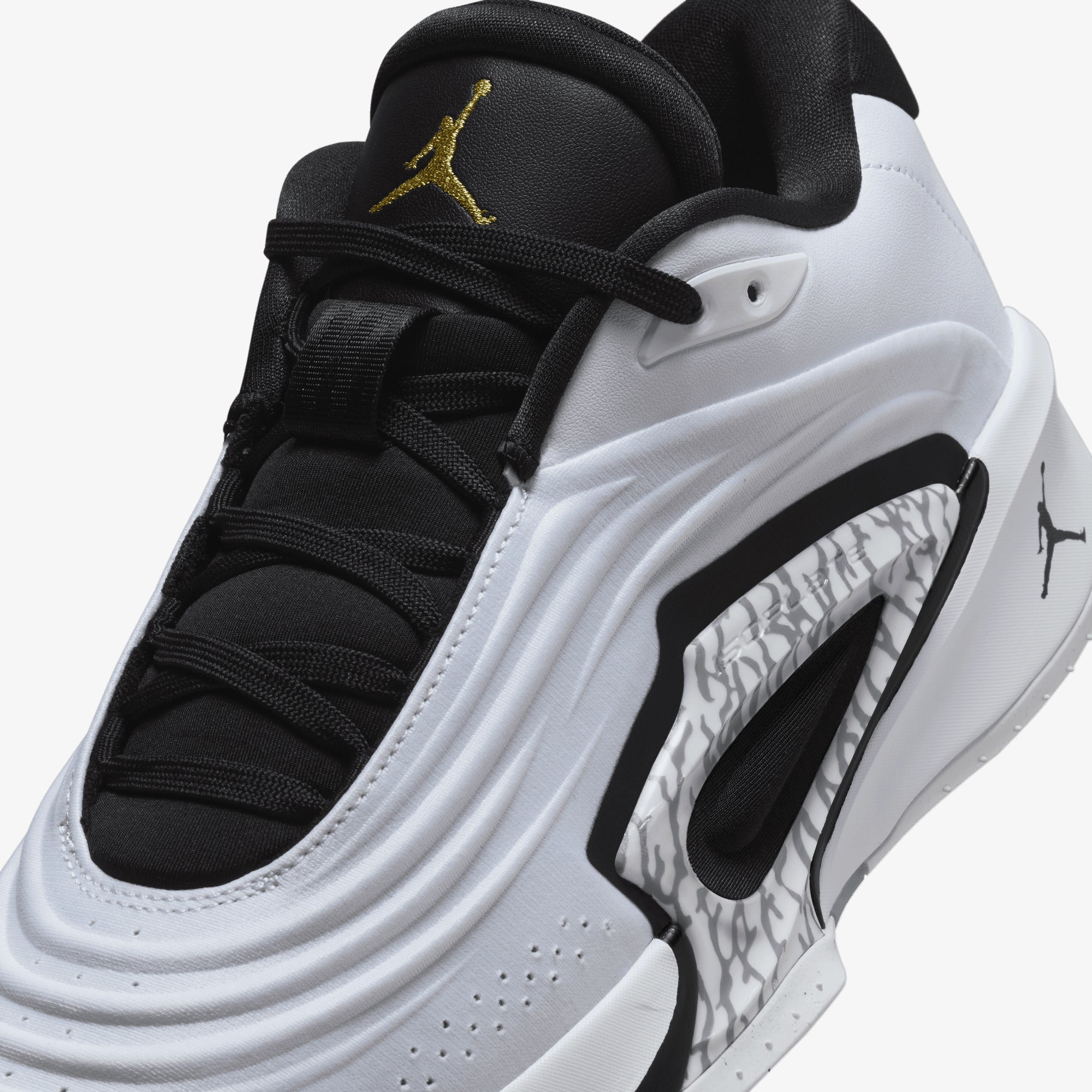 Jordan | Luka 3 Pf "motorsport" { White/metallic Gold-black-red Orbit - view 5