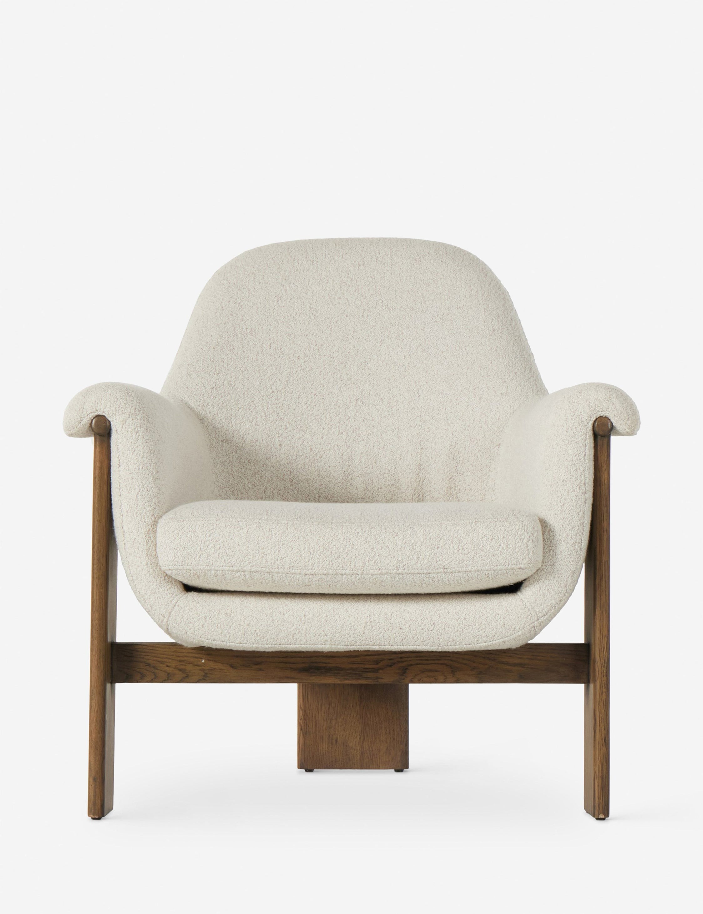 Lulu and Georgia Byrne Accent Chair – Ivory Sheepskin